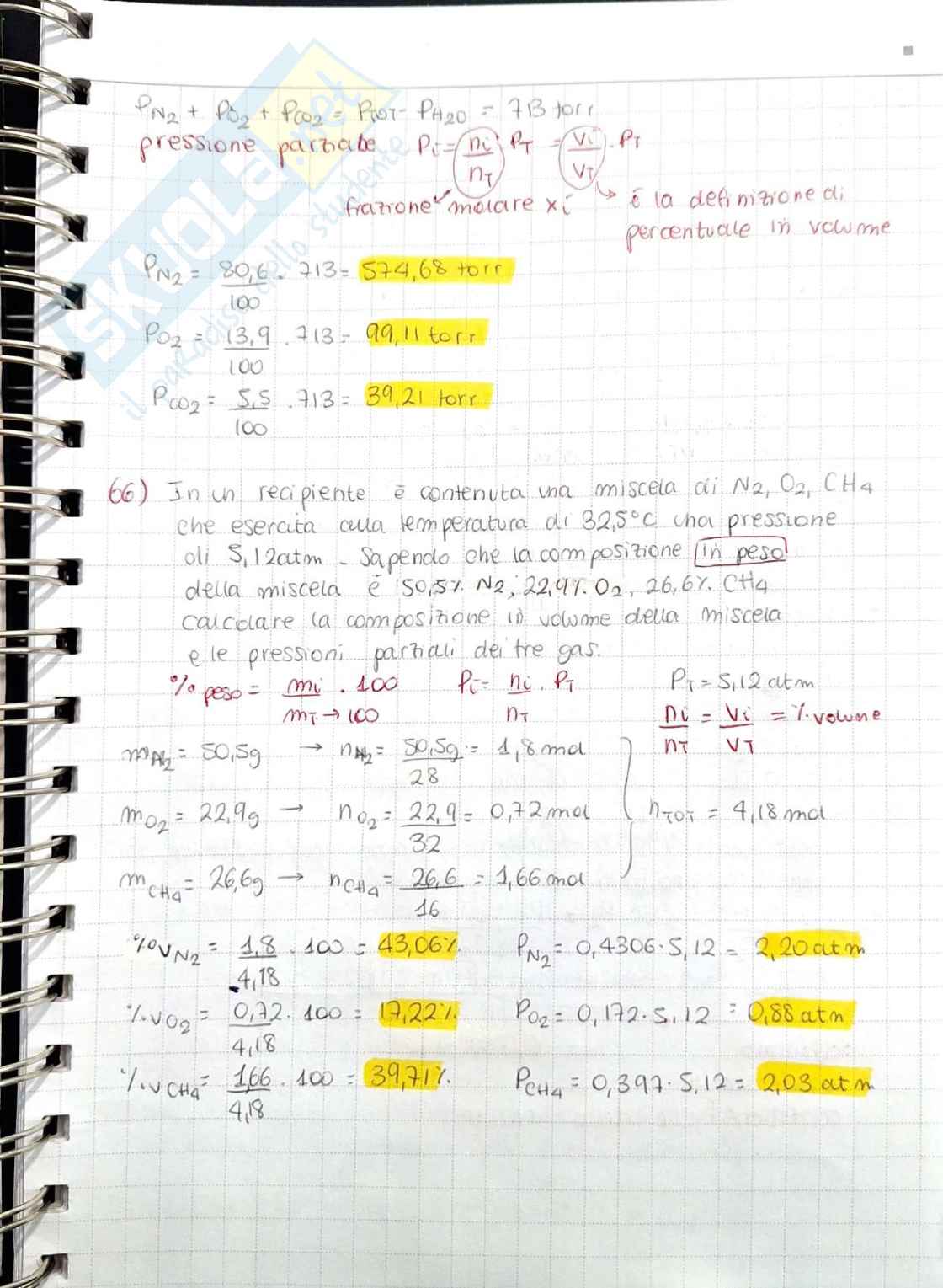 Esercizi tutoraggio Chimica generale  Pag. 31