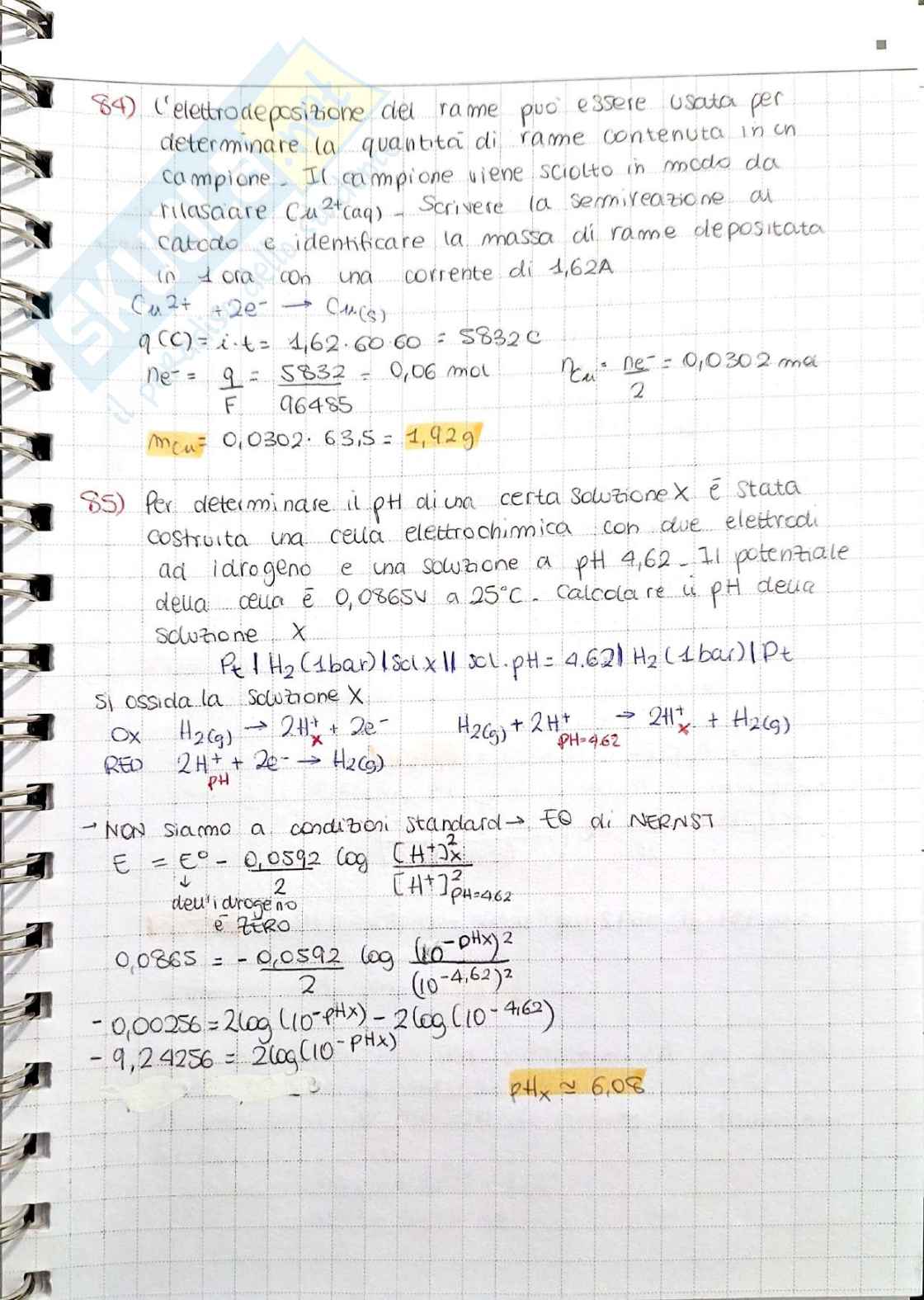 Esercizi tutoraggio Chimica generale  Pag. 41