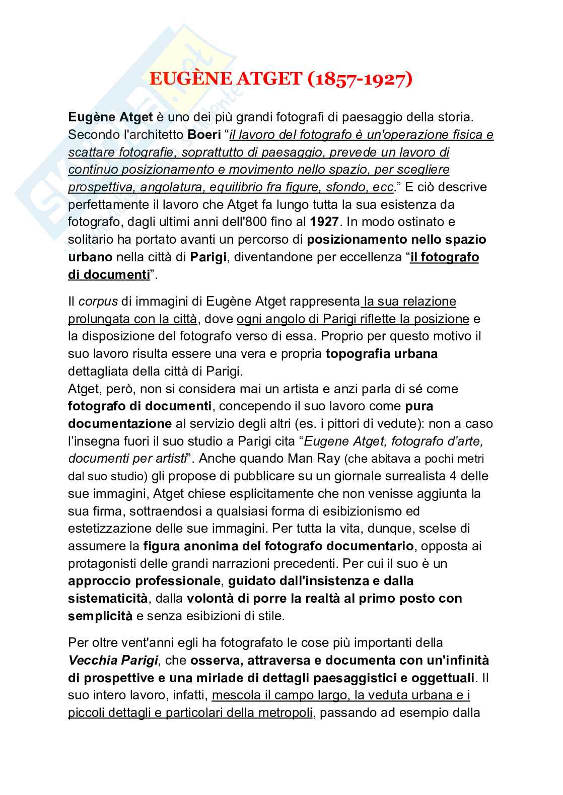 Appunti Storia della fotografia 2 Pag. 21