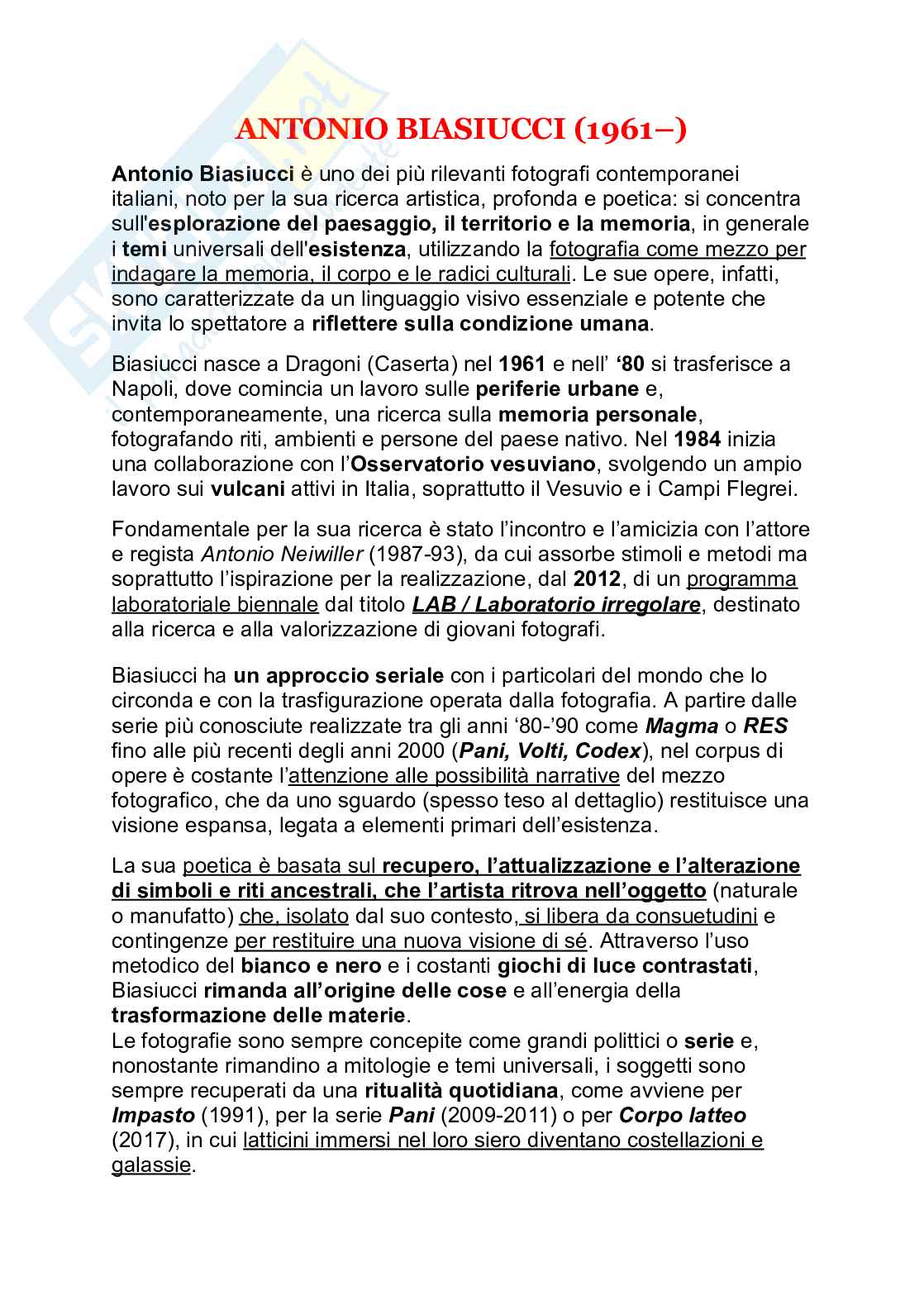 Appunti Storia della fotografia 2 Pag. 41