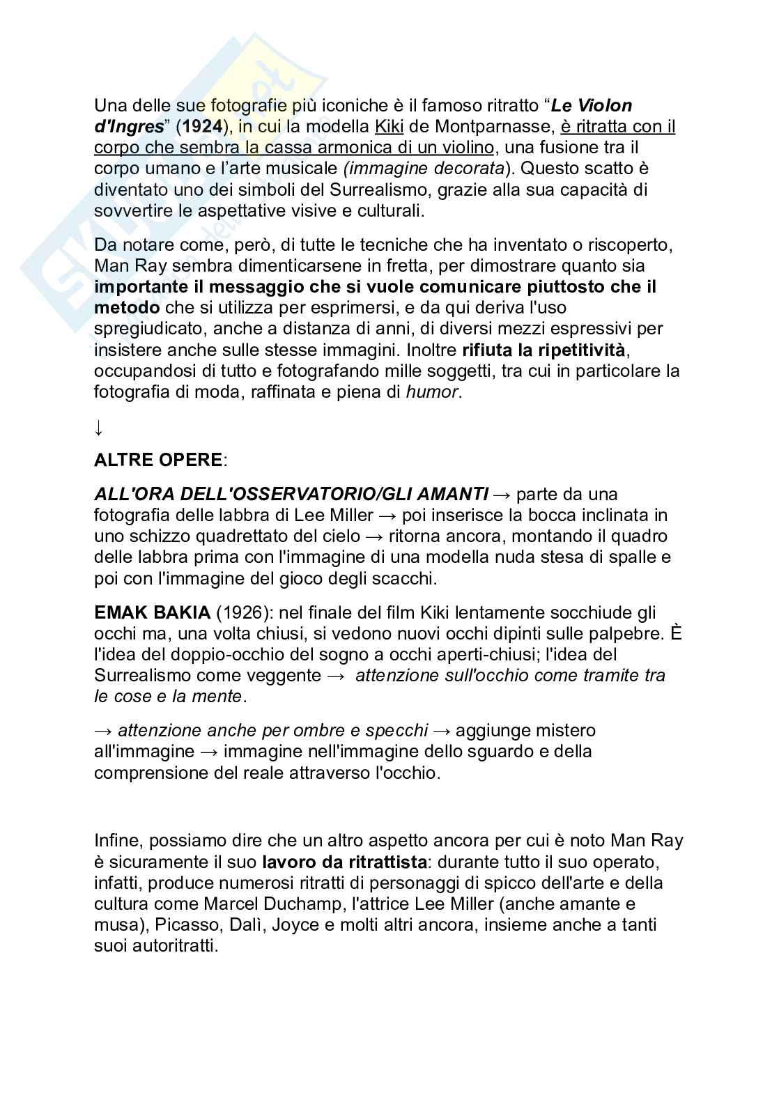 Appunti Storia della fotografia 2 Pag. 51