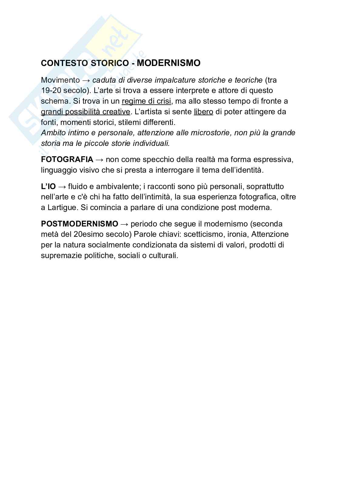 Appunti Storia della fotografia 2 Pag. 6