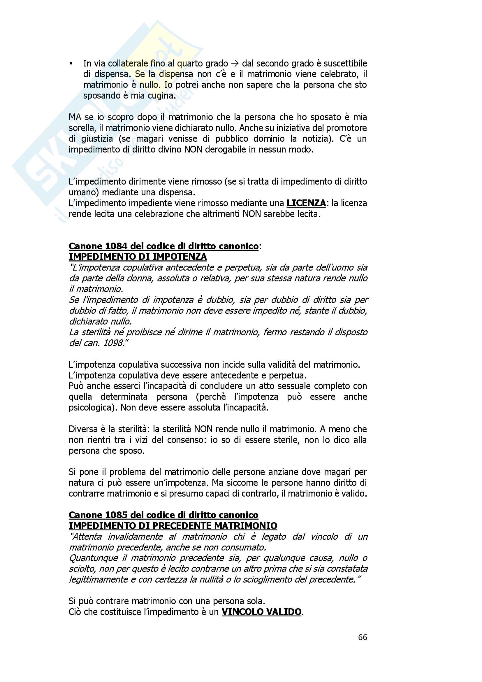 Diritto canonico Pag. 66