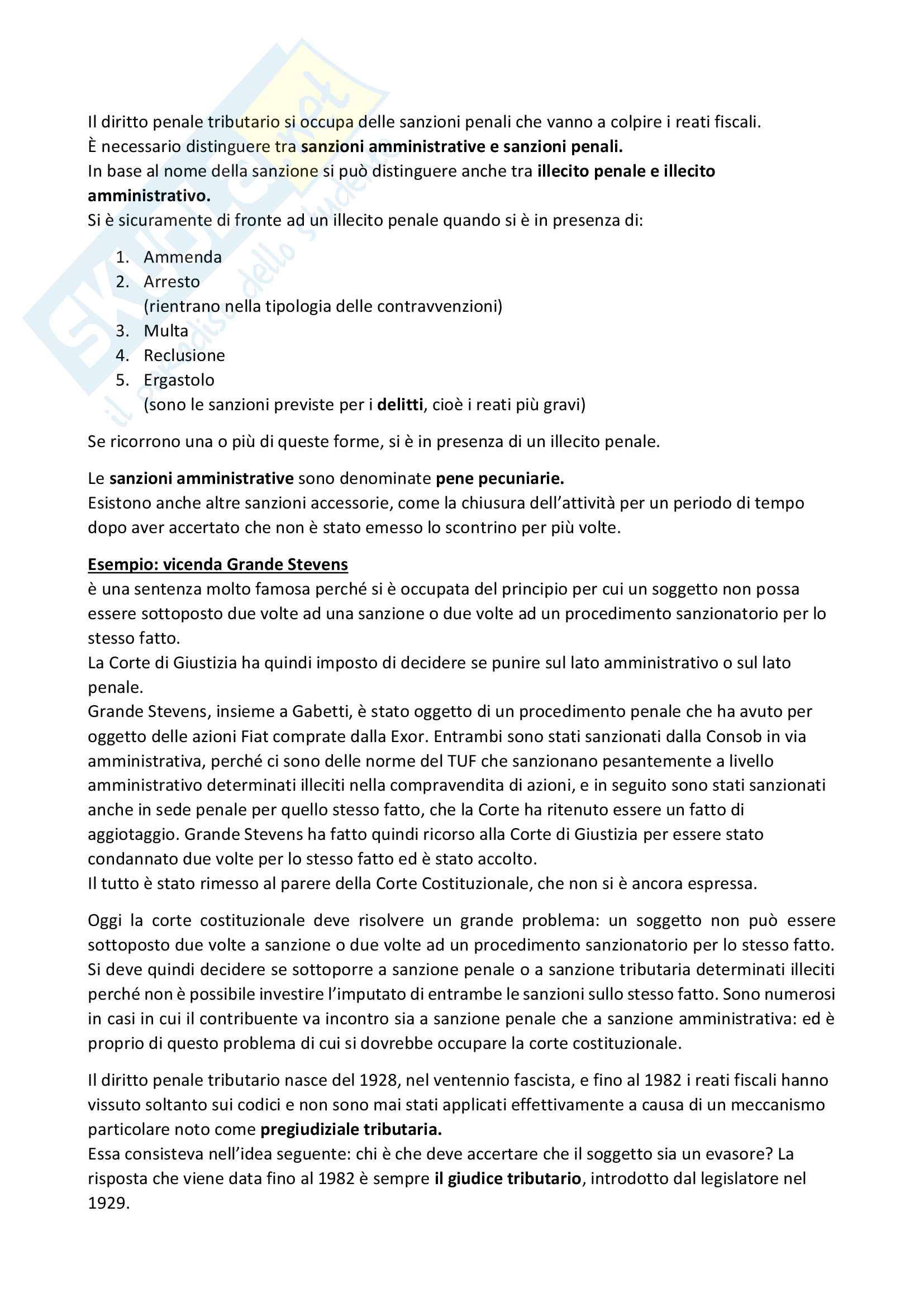 Appunti di Diritto Penale Tributario Pag. 2