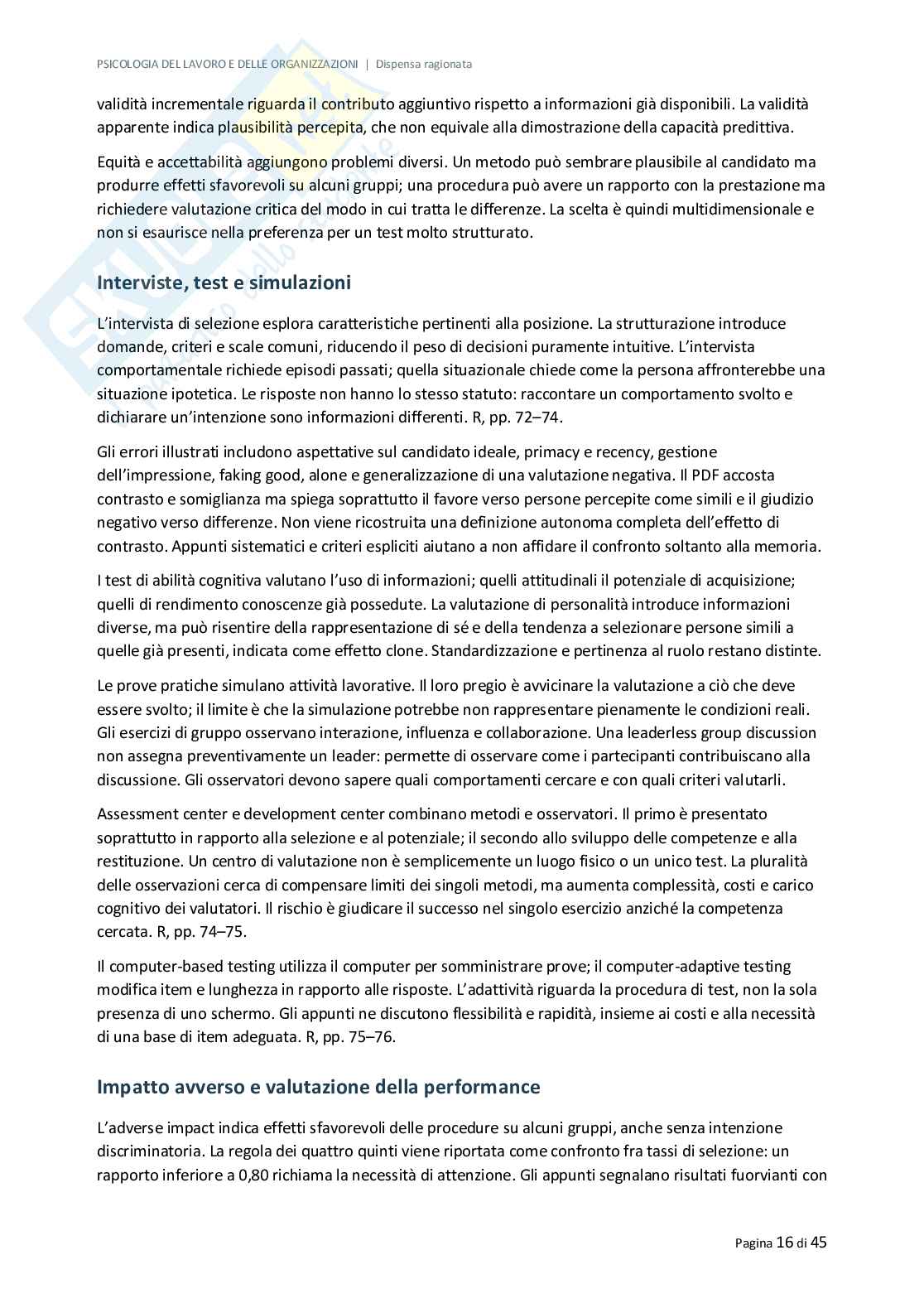Psicologia del lavoro e delle organizzazioni,  libro consigliato Psicologia del lavoro e delle organizzazioni , Di Ashleigh, Mansi e di Stefano Pag. 16