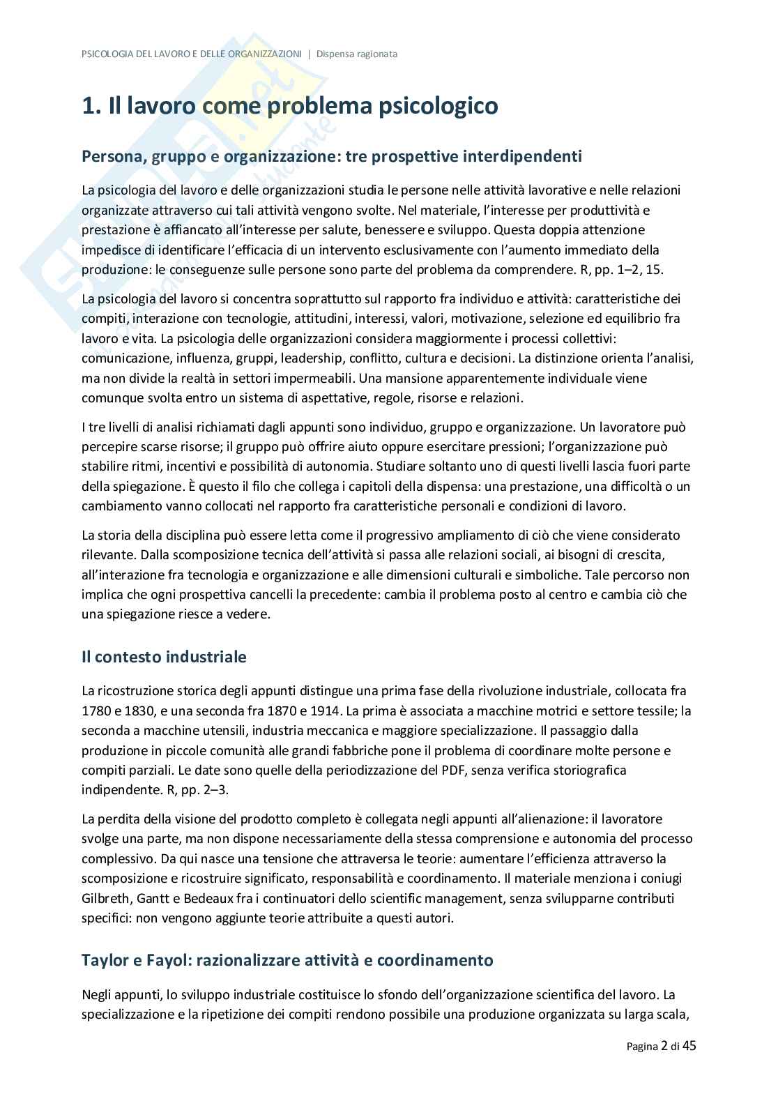 Psicologia del lavoro e delle organizzazioni,  libro consigliato Psicologia del lavoro e delle organizzazioni , Di Ashleigh, Mansi e di Stefano Pag. 2