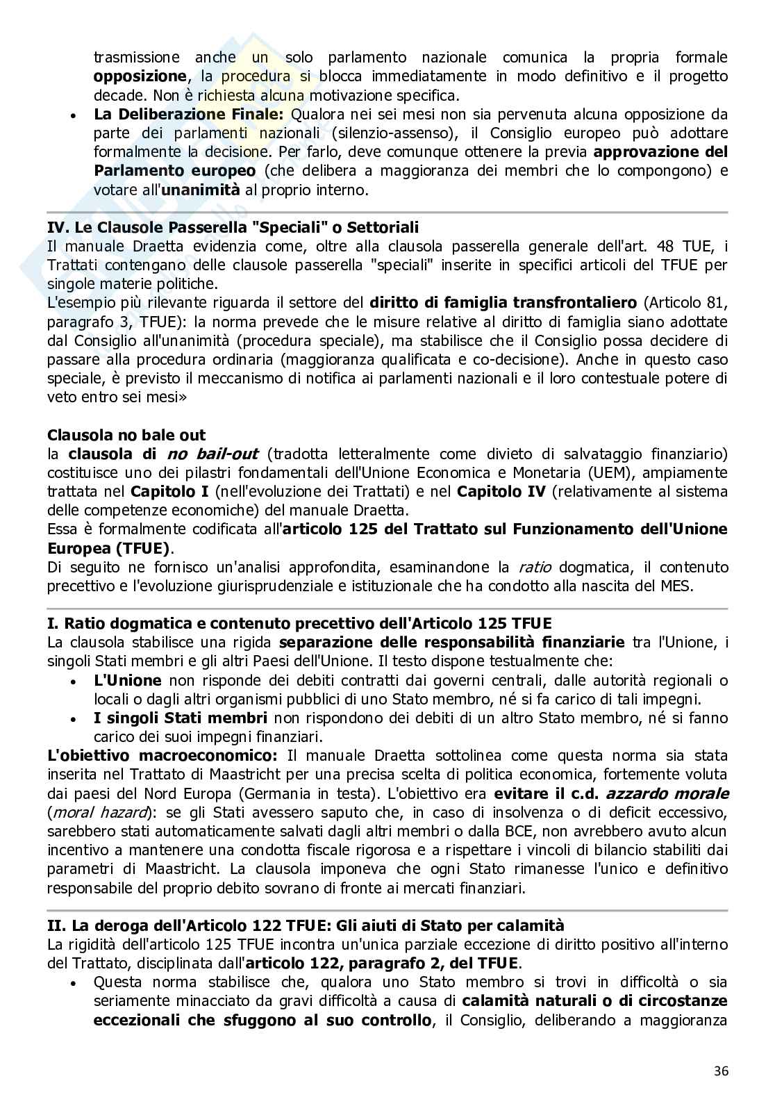 Diritto dell'Unione Europea Pag. 36