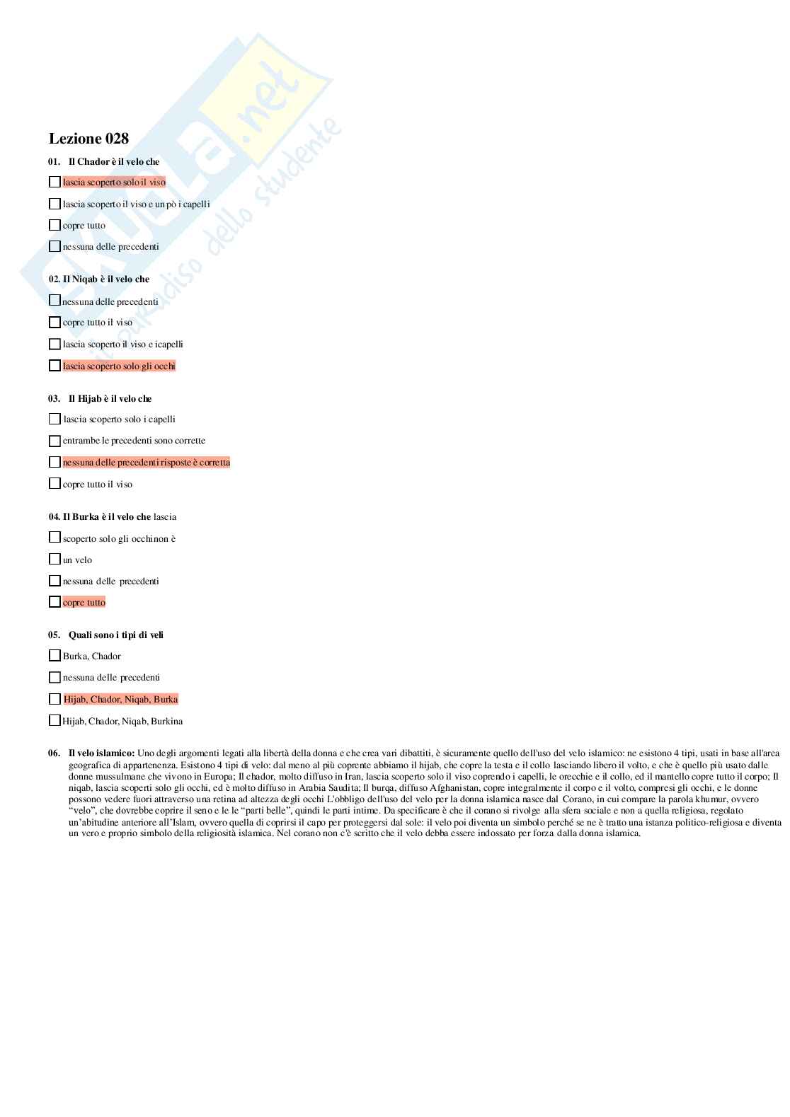 Violenza di Genere - Paniere compilato Pag. 36