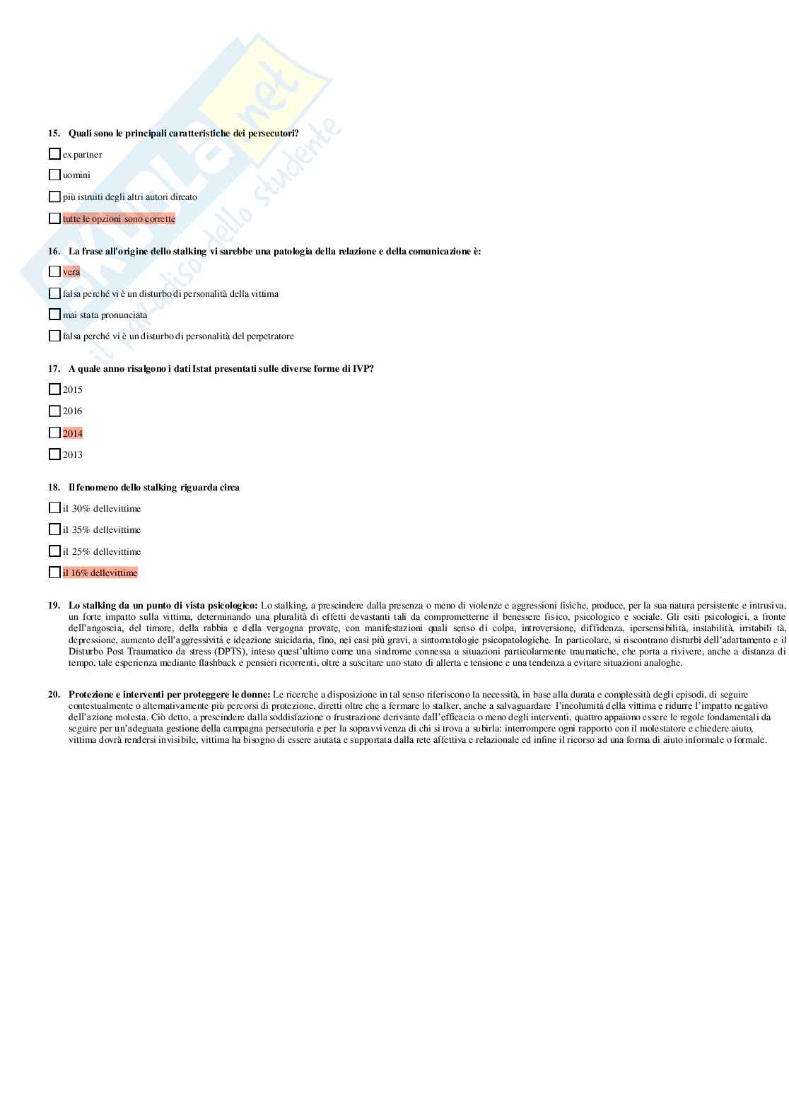 Violenza di Genere - Paniere compilato Pag. 6