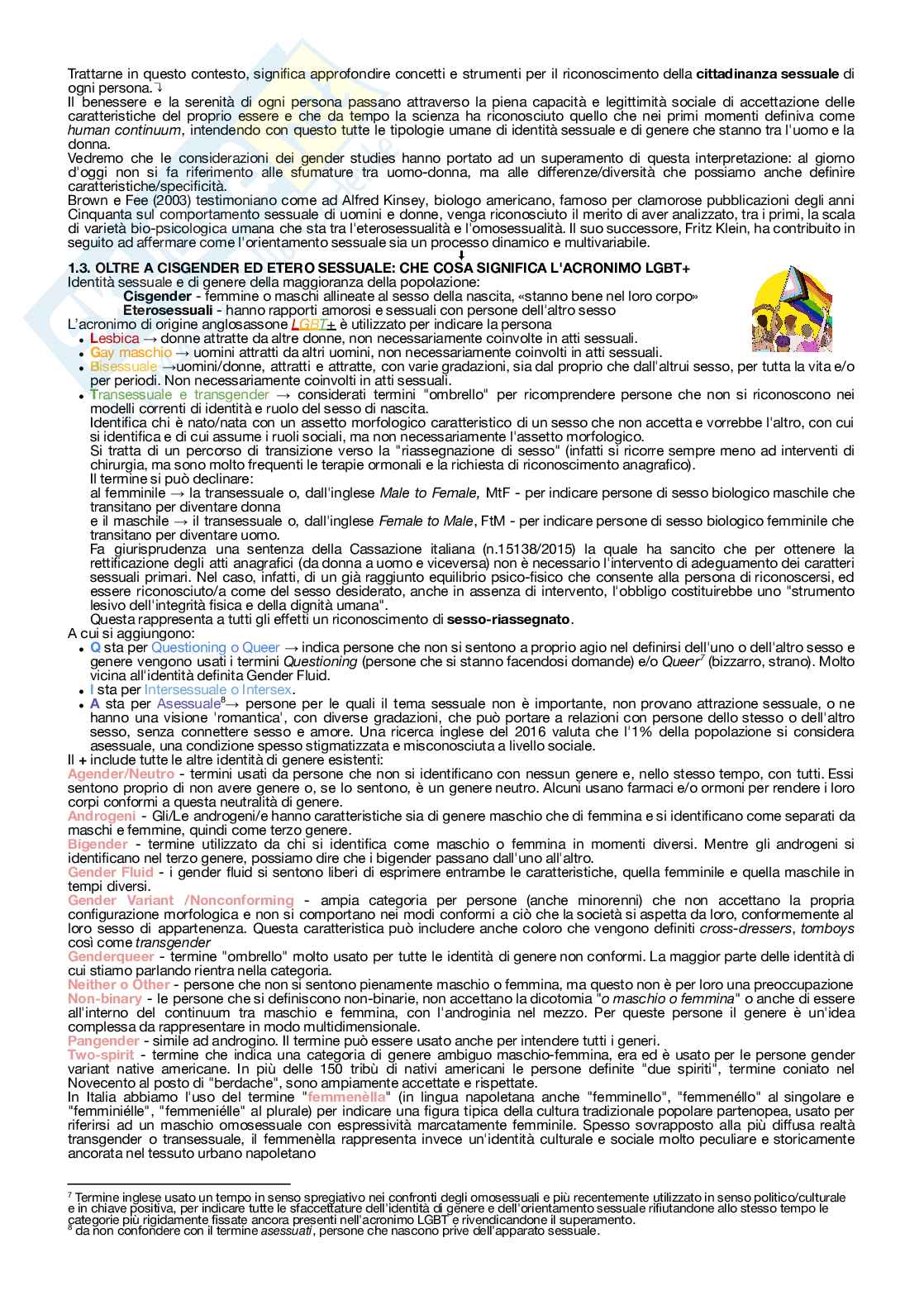 Sociologia di genere - Appunti Pag. 6