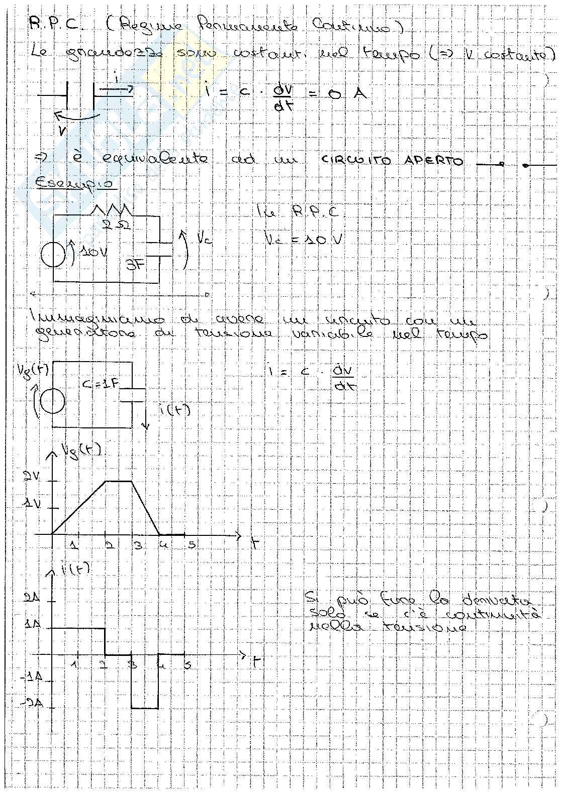 Teoria Elettrotecnica - Secondo parziale Pag. 2