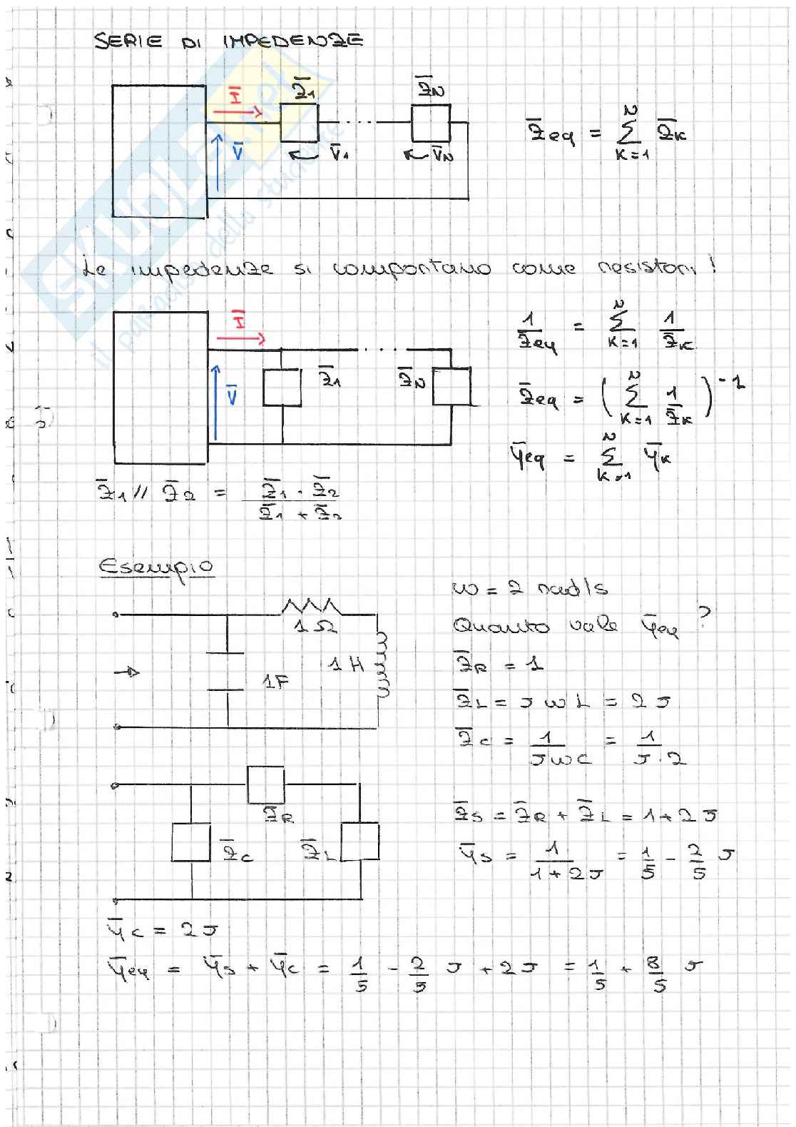 Teoria Elettrotecnica - Secondo parziale Pag. 21