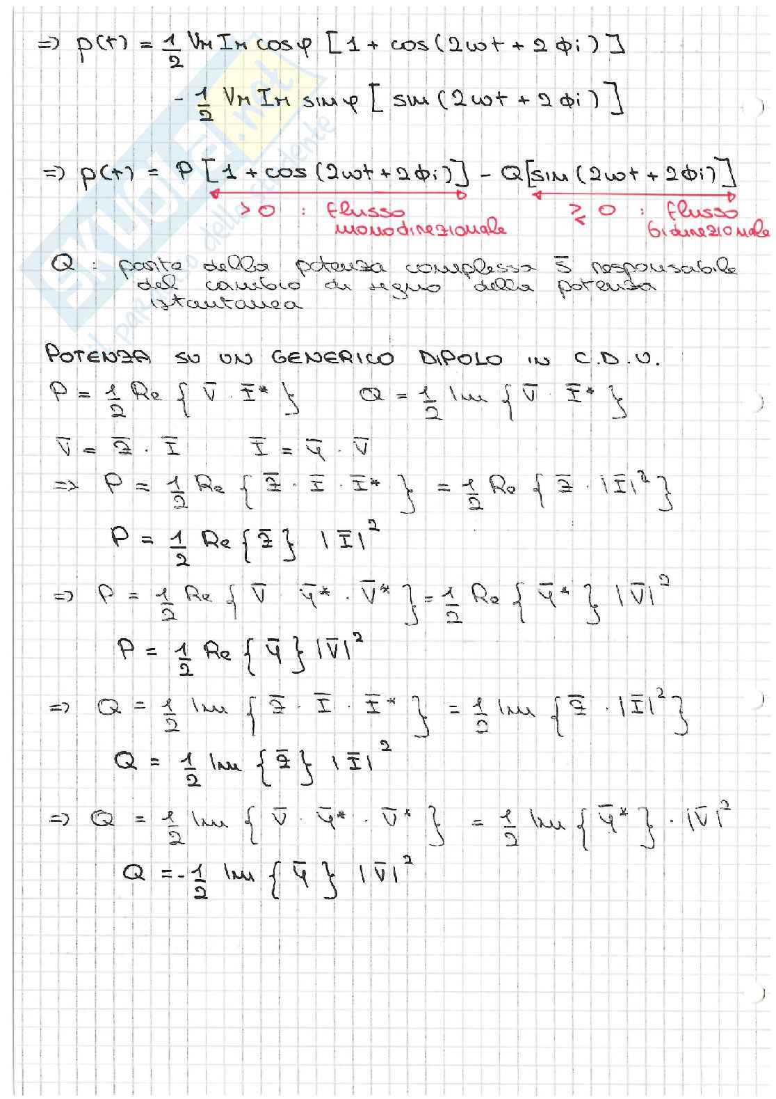 Teoria Elettrotecnica - Secondo parziale Pag. 36