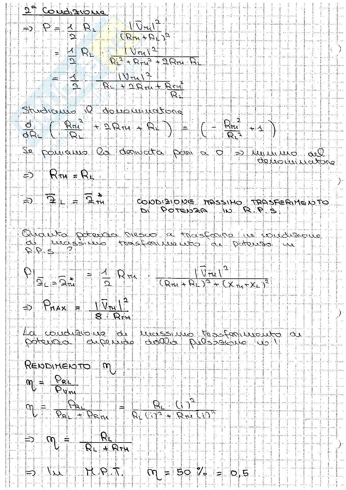 Teoria Elettrotecnica - Secondo parziale Pag. 46