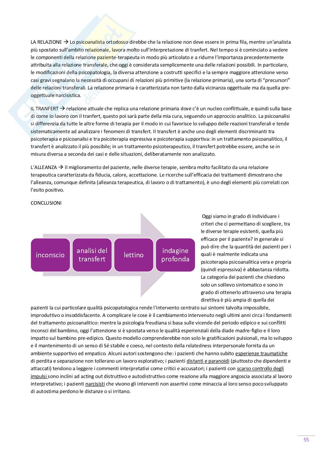 Psicologia clinica - Appunti lezione Pag. 56