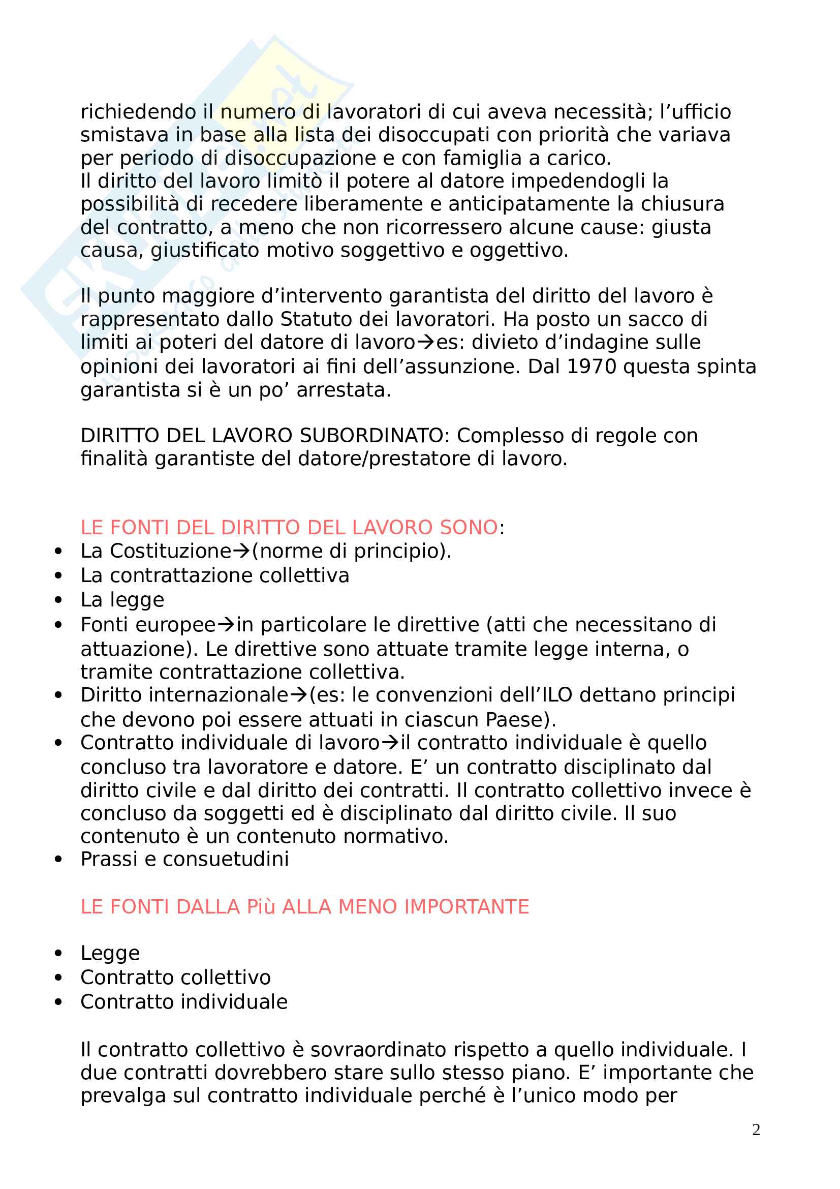Appunti presi durante tutte le lezioni Pag. 2