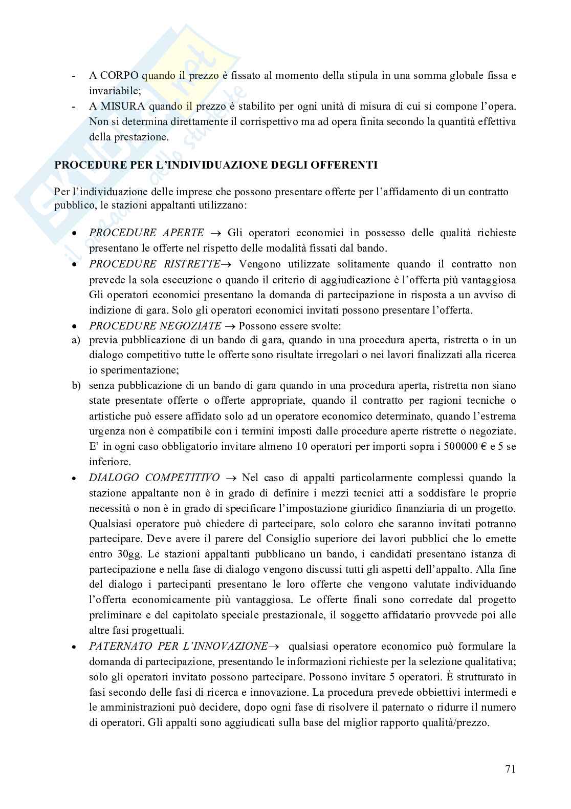 Riassunto esame esame di stato per l'abilitazione alla professione di architetto, Prof. Ceccarelli Francesco, libro consigliato Prontuario tecnico urbanistico amministrativo, Alberto Fabio Ceccarelli Pag. 71