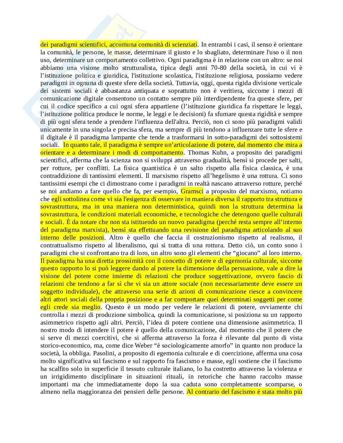 Sociologia generale e dell'innovazione digitale Pag. 26