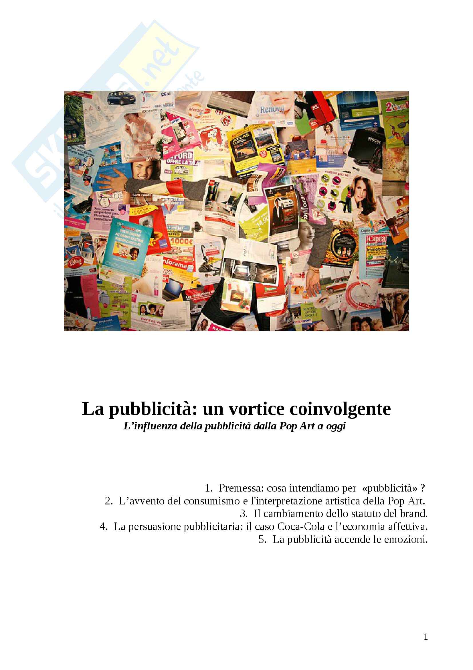 Semiotica dei media - Coca-Cola Pag. 1