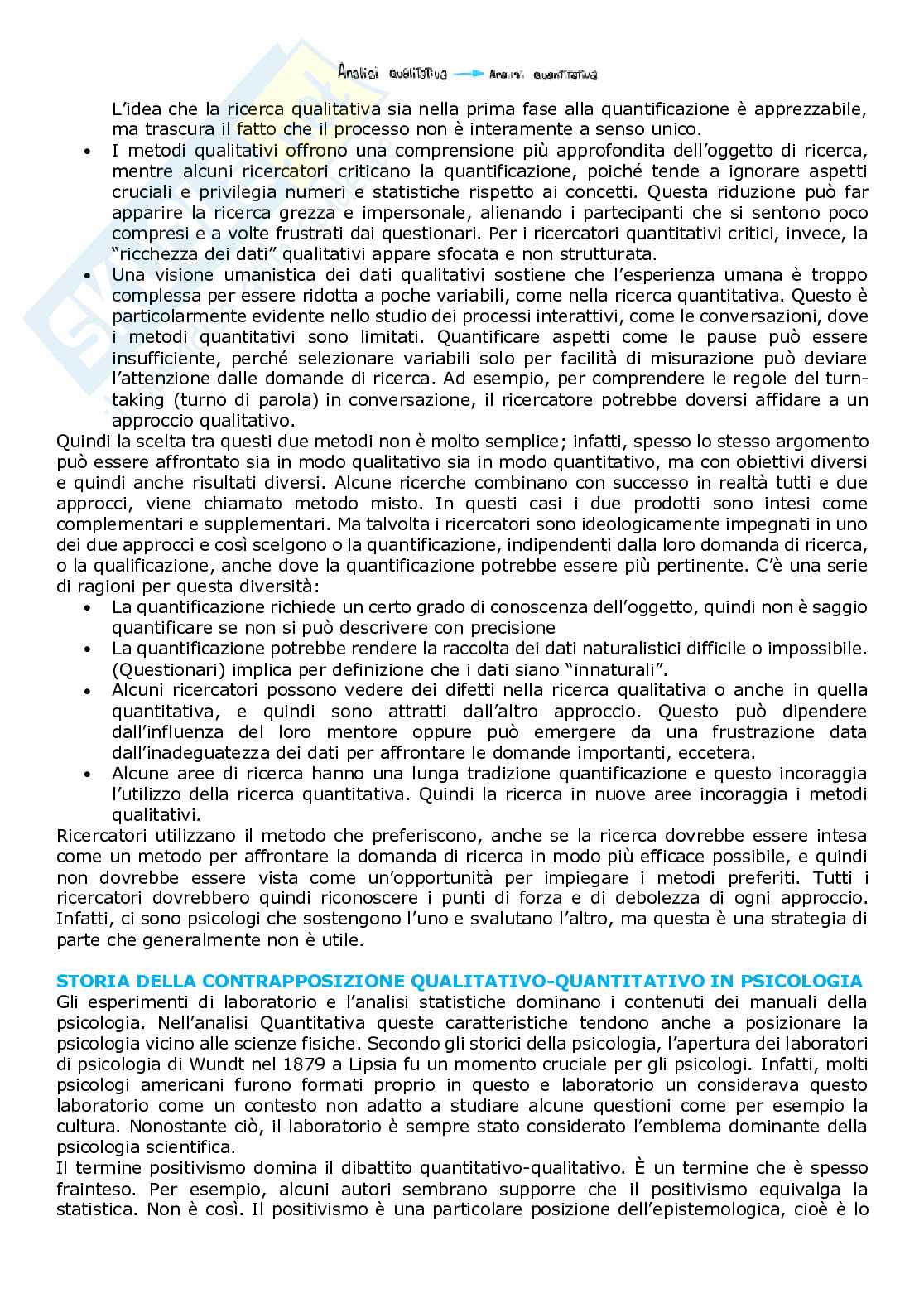 Riassunto esame Metodologia della ricerca psicologica, Prof. Menardo Elisa, libro consigliato Metodologia della ricerca in psicologia, Howitt, Cramer Pag. 26