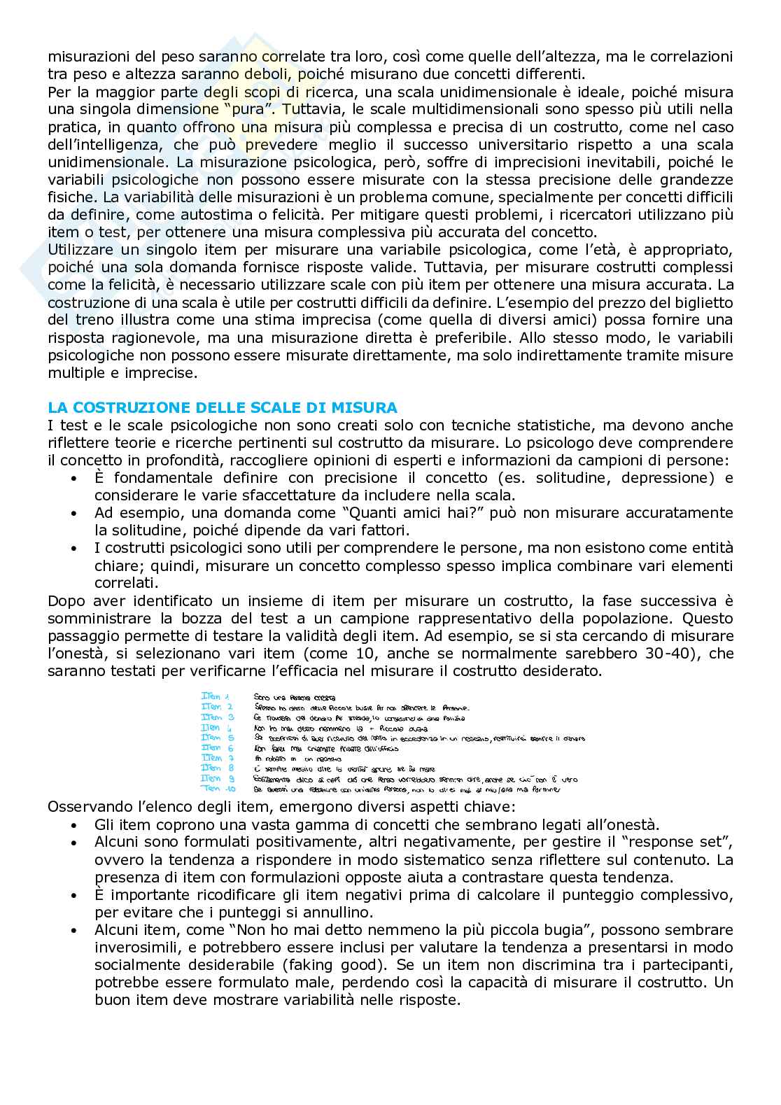 Riassunto esame Metodologia della ricerca psicologica, Prof. Menardo Elisa, libro consigliato Metodologia della ricerca in psicologia, Howitt, Cramer Pag. 71