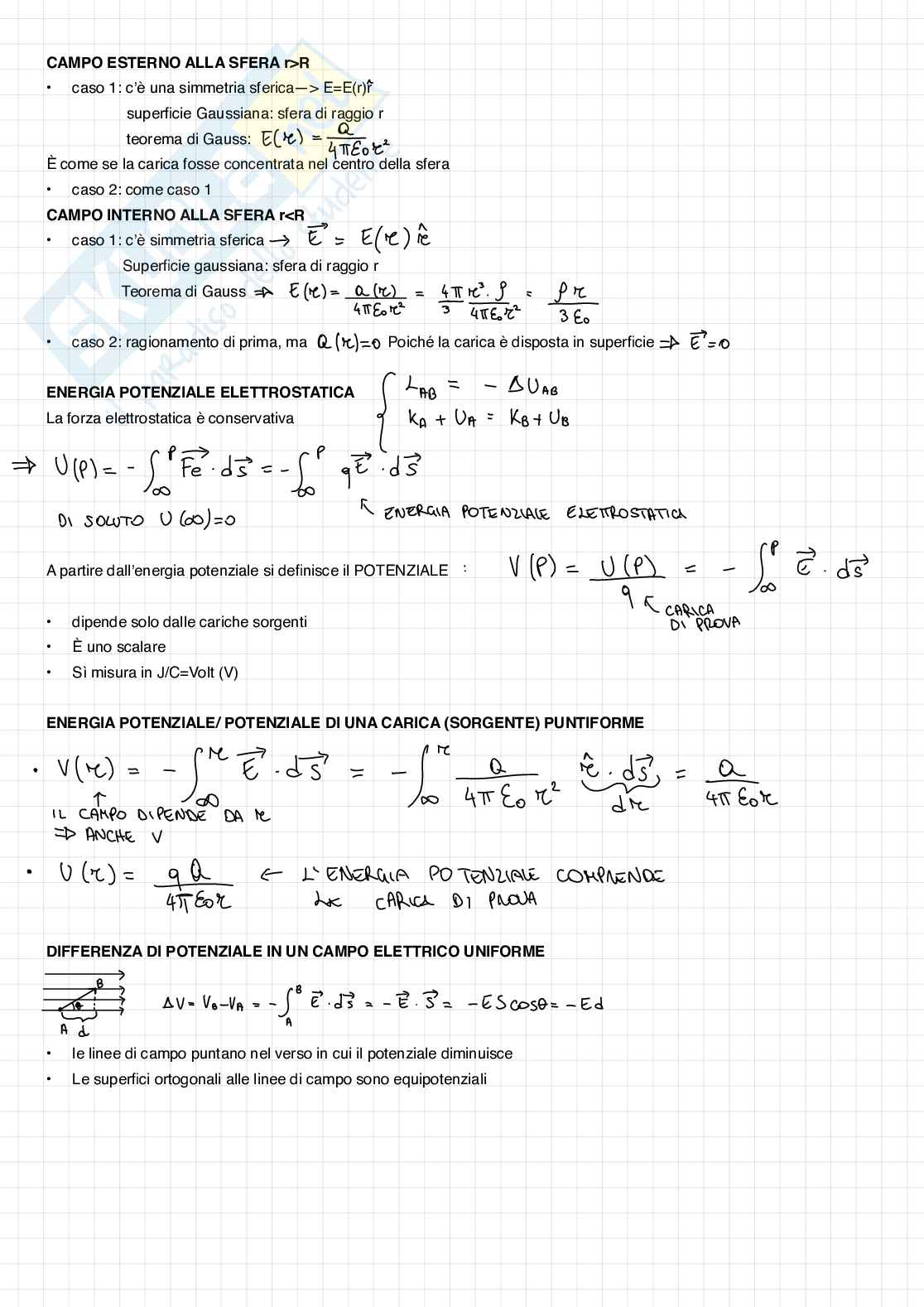Teoria elettromagnetismo  Pag. 6