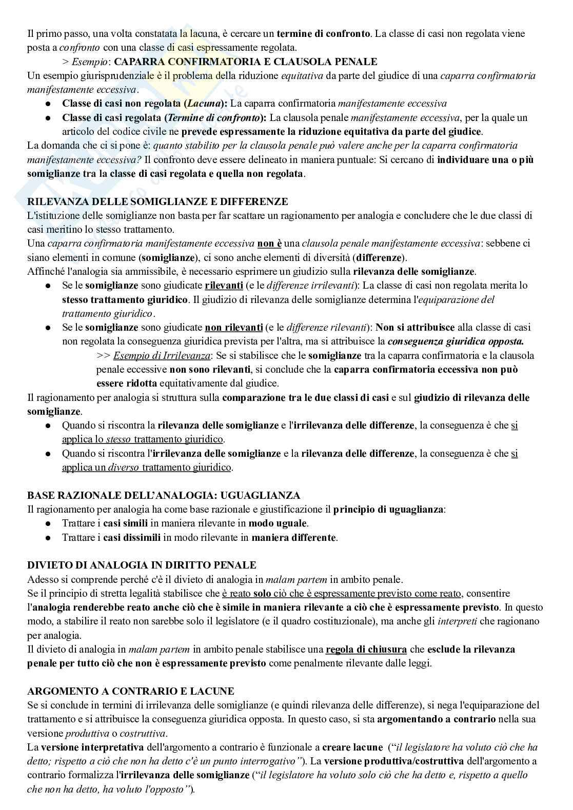 Riassunto esame Filosofia del diritto , Prof. Velluzzi Vito, libro consigliato Filosofia del diritto positivo, Guastini Pag. 31