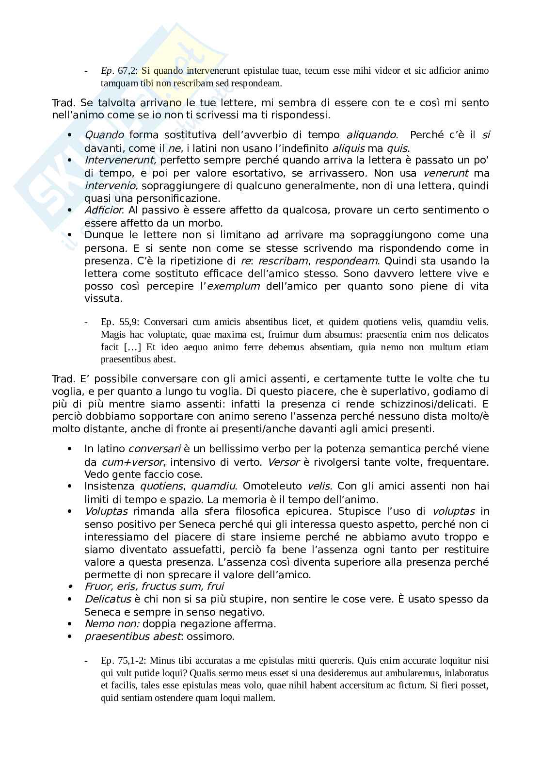 Appunti completi Letteratura latina con istituzioni di lingua Pag. 31