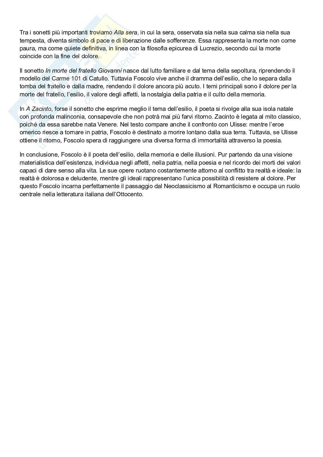 Letteratura italiana Pag. 2
