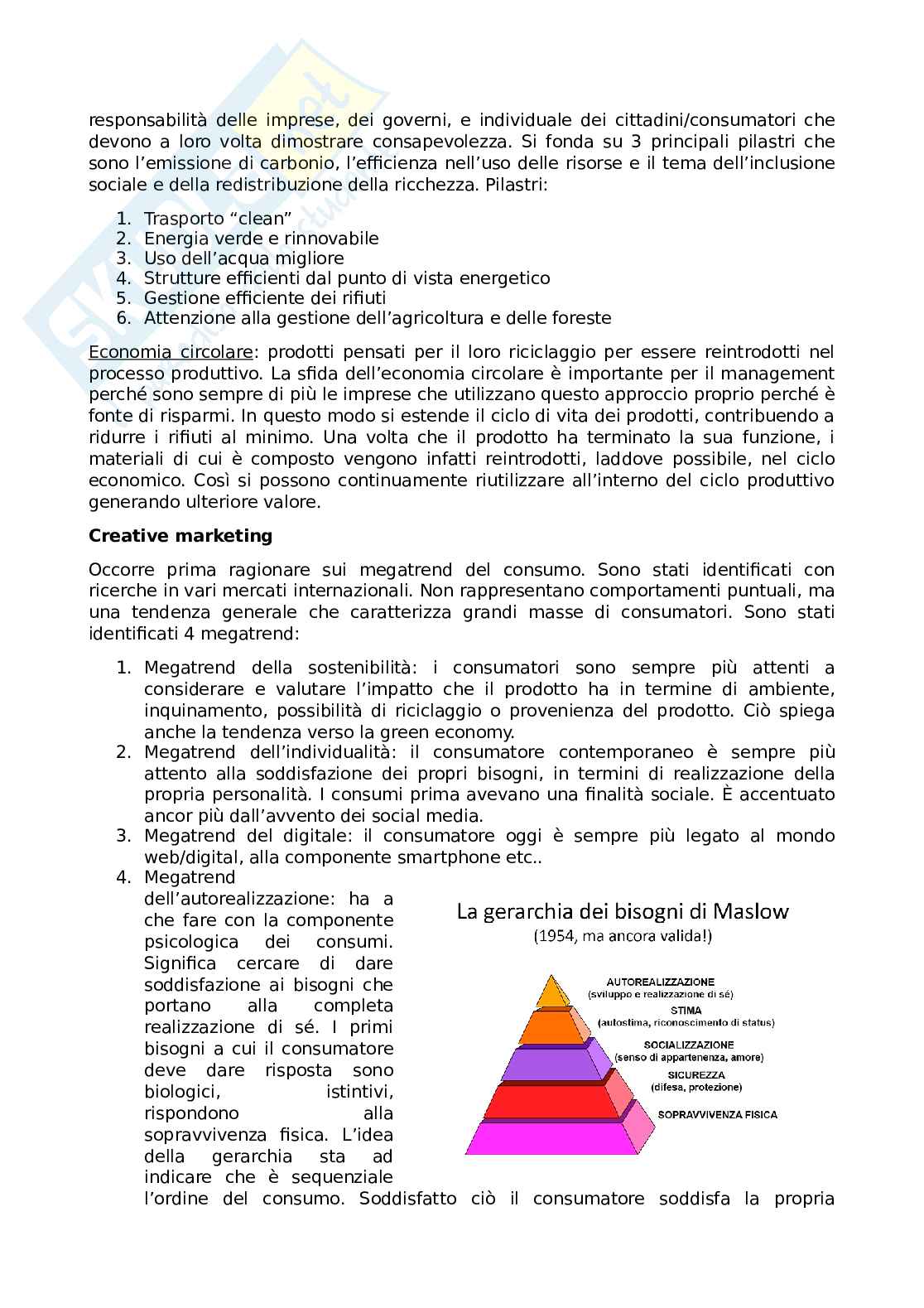 Marketing Progredito - Appunti Pag. 6