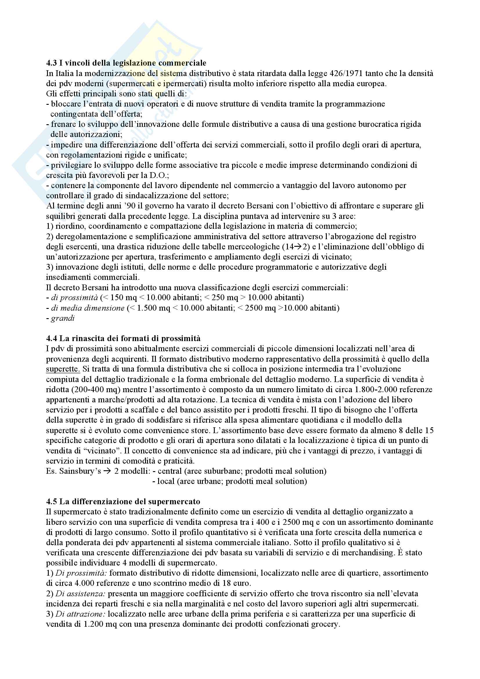 Riassunto esame Trade Category Management, prof. Sebastiani, libro consigliato Trade Marketing - Relazioni di filiera e strategie commerciali, Fornari Pag. 16