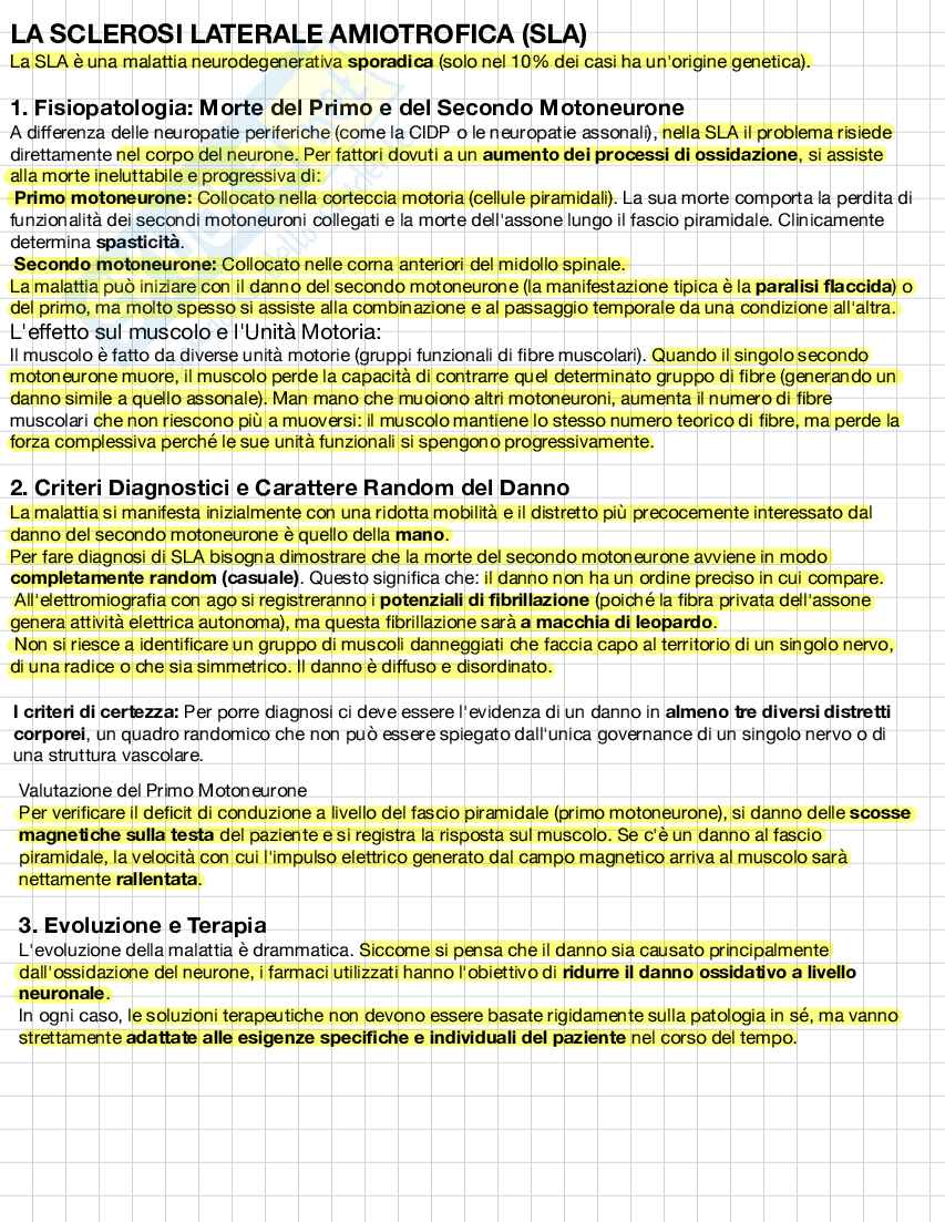 Fondamenti di Neurologia  Pag. 6