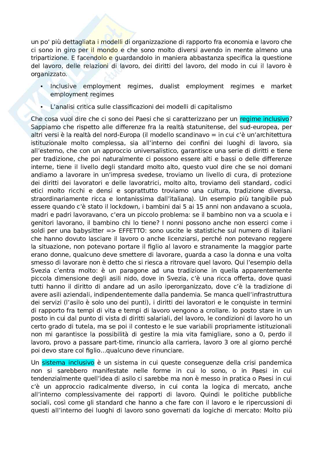 Scuole di pensiero della globaizzazione Pag. 6