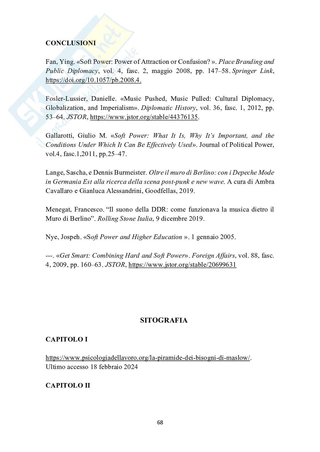 Arte e musica come strumenti di soft power durante la Guerra Fredda: i Depeche Mode a Berlino Est Pag. 71