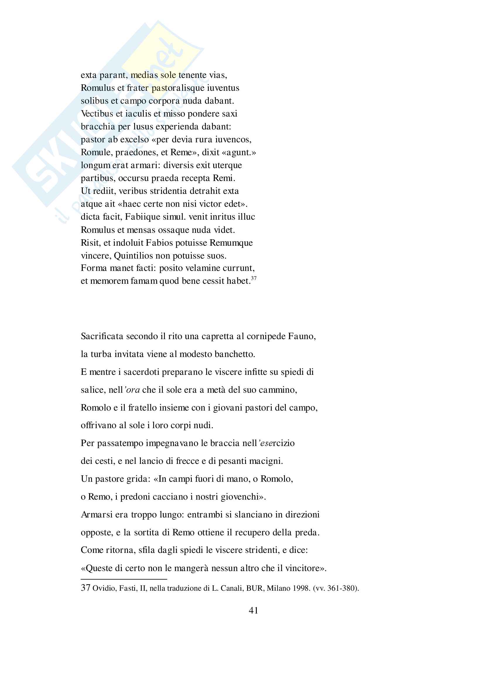 Tesi magistrale: Il licantropo e il mannaro. Analisi della figura dell'uomo lupo nella letteratura antica e medievale Pag. 41