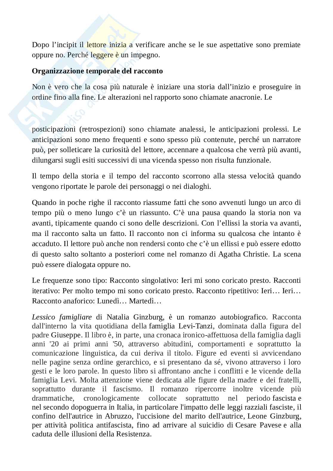 Appunti Letteratura italiana contemporanea Pag. 6