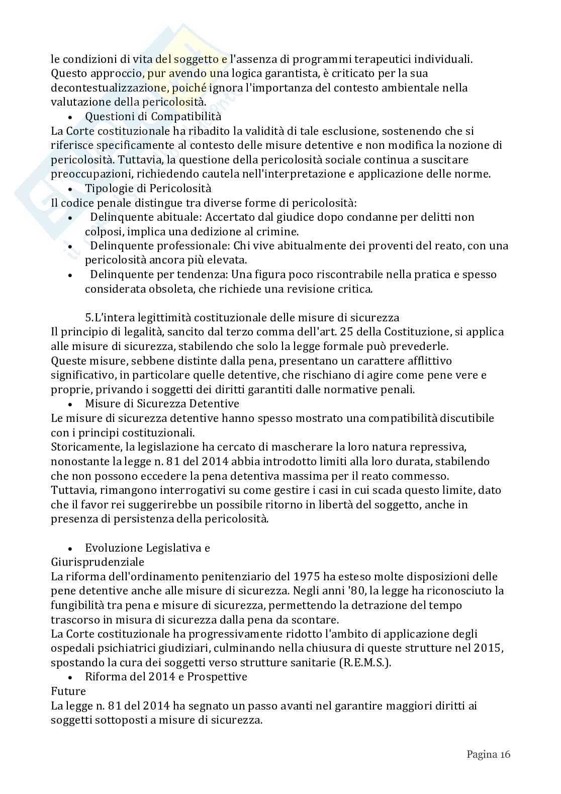 Riassunto esame Diritto penale, Prof. Risicato Lucia, libro consigliato Diritto penale , Lucia Risicato  Pag. 16