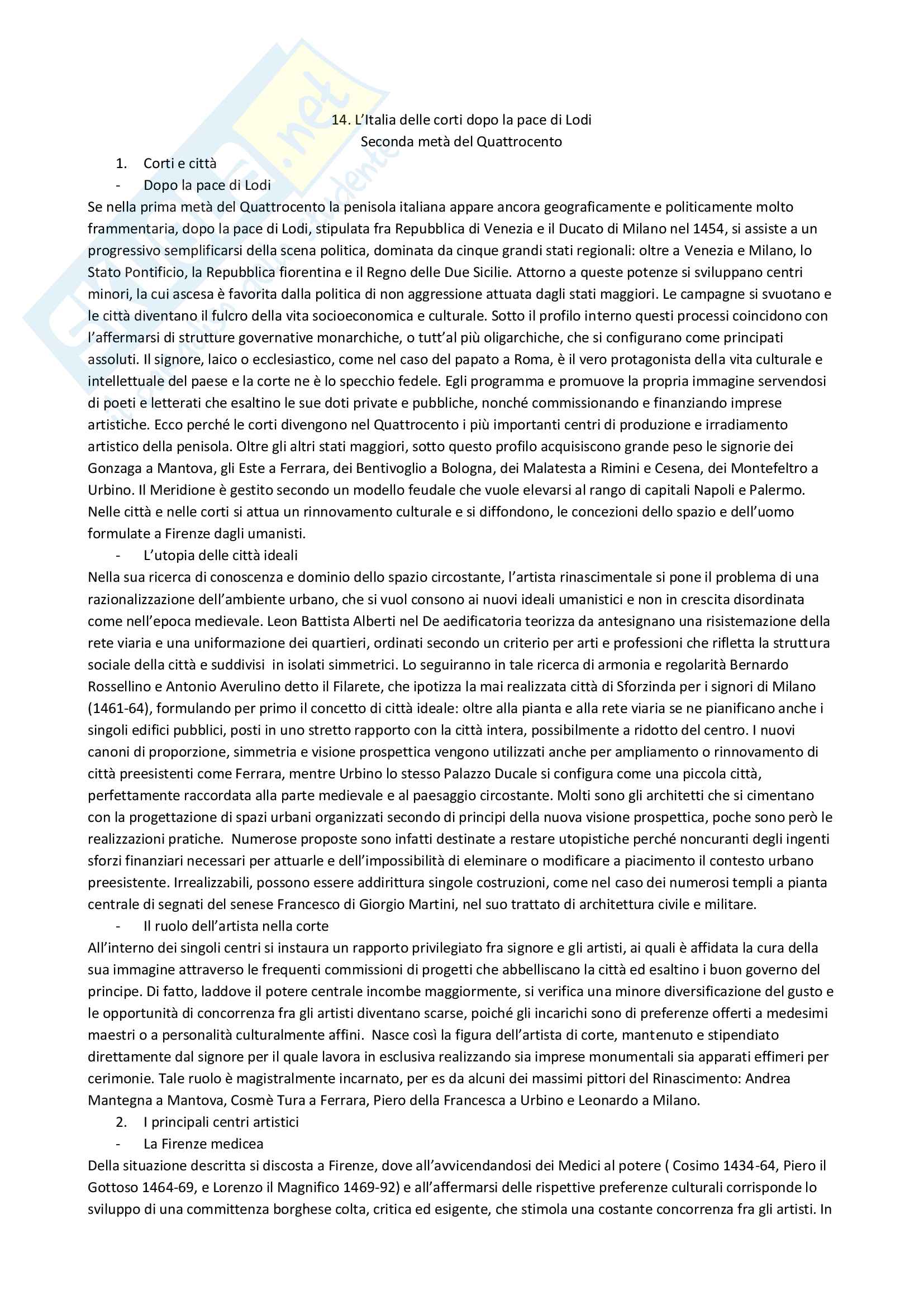 Riassunto esame Storia dell'arte moderna prof. Agosti- Stoppa, libro consigliato I luoghi dell'arte 3, Bora, Fiaccadori, Negri, Nova Pag. 21