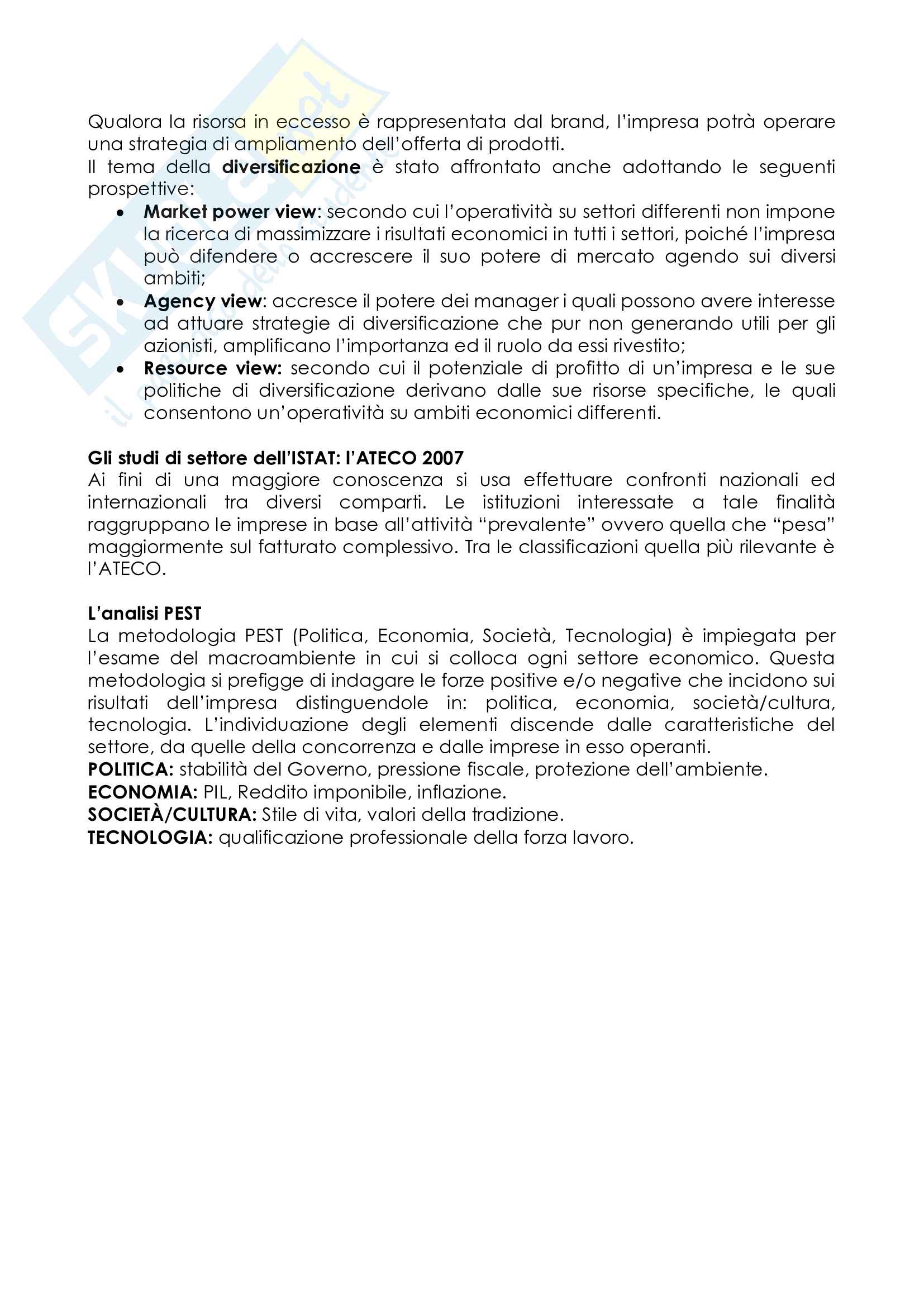 Riassunto esame Management Strategico, docente Iazzi, libro consigliato Management d'impresa, Le strategie gestionali nell'era digitale (Volume II), Maizza, 2018 Pag. 11