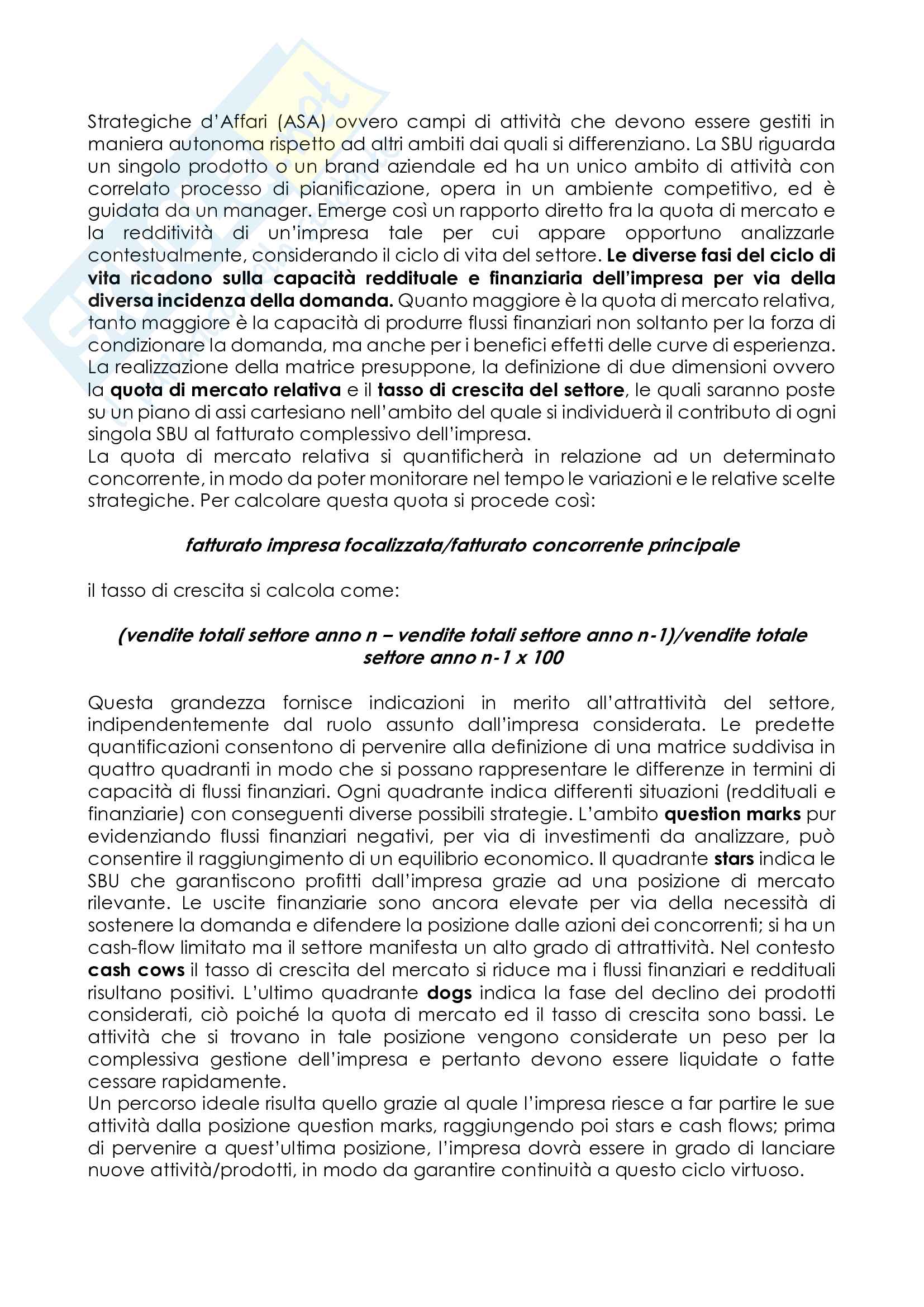 Riassunto esame Management Strategico, docente Iazzi, libro consigliato Management d'impresa, Le strategie gestionali nell'era digitale (Volume II), Maizza, 2018 Pag. 16