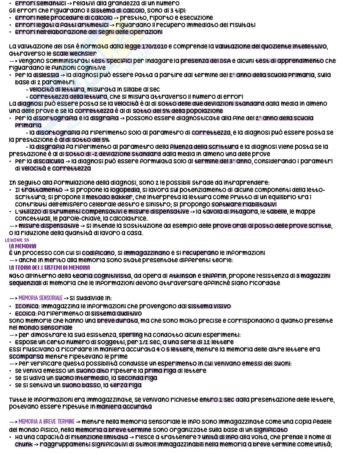 Psicologia generale Pag. 21