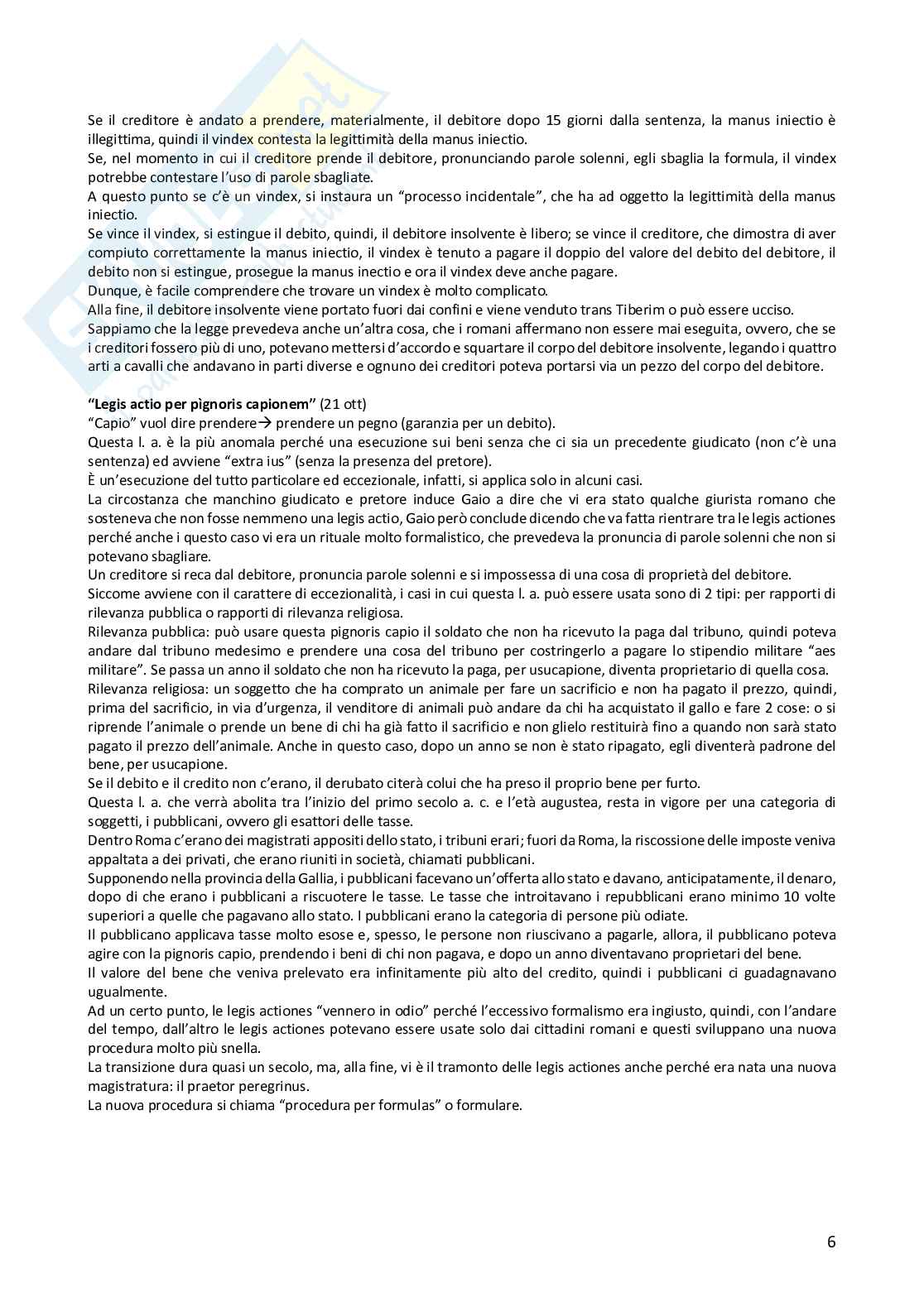 Diritto delle actiones Pag. 6