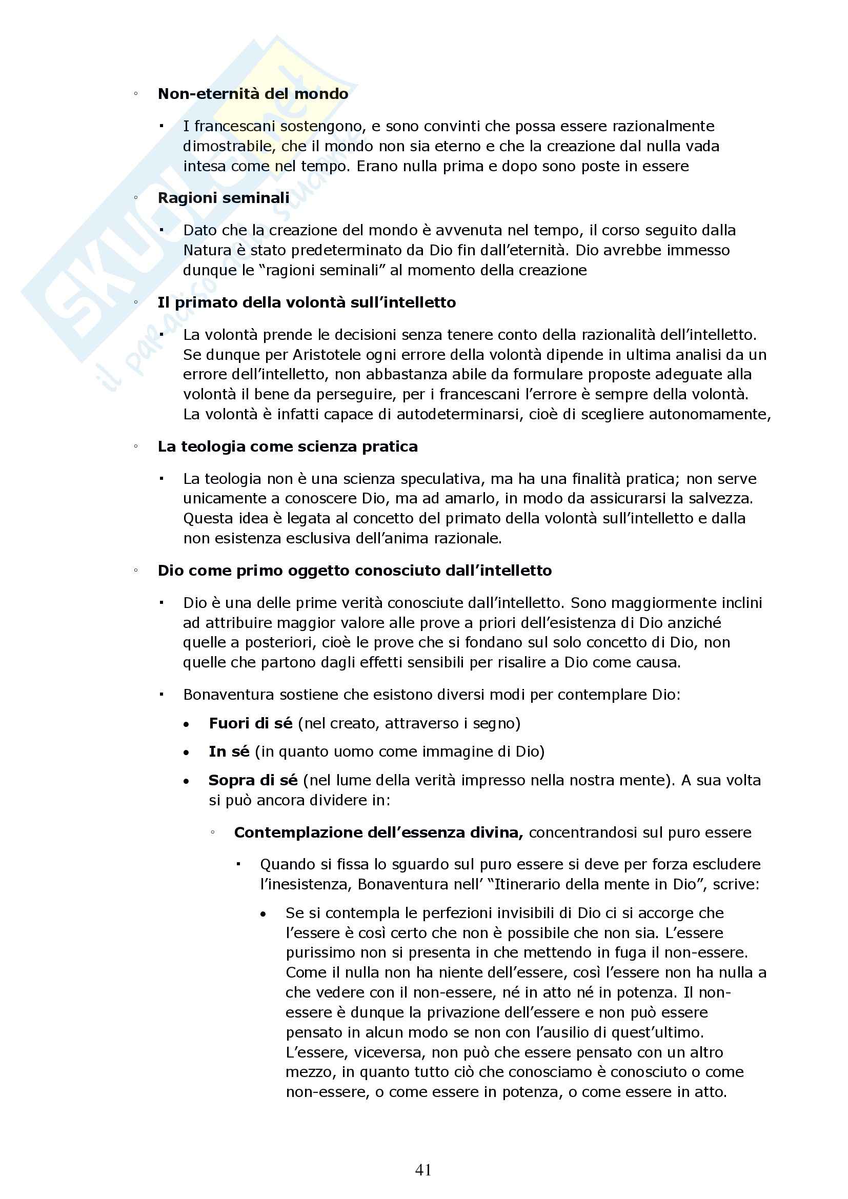 Schemi, Filosofia antica e medievale Pag. 41