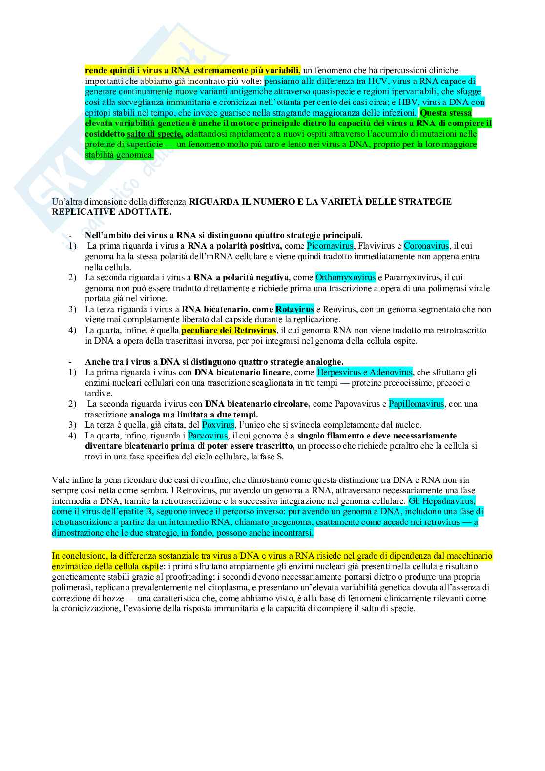 Microbiologia - Virus  Pag. 31