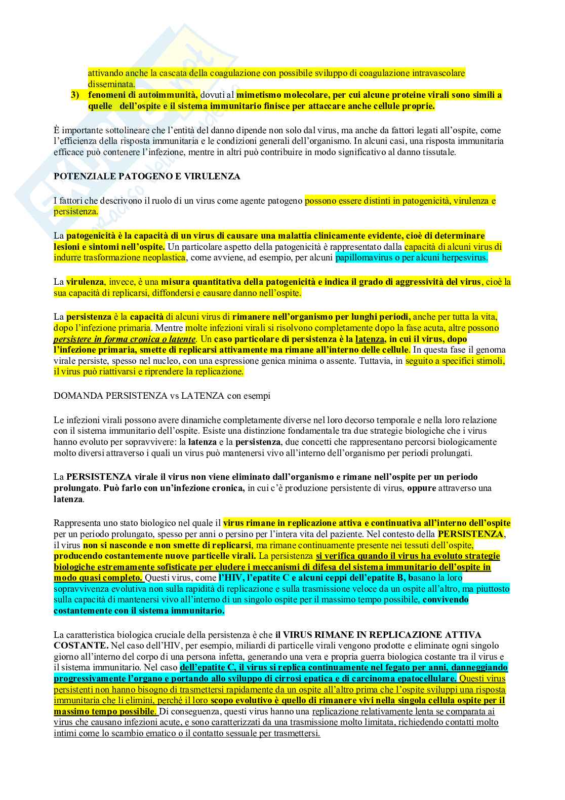Microbiologia - Virus  Pag. 41