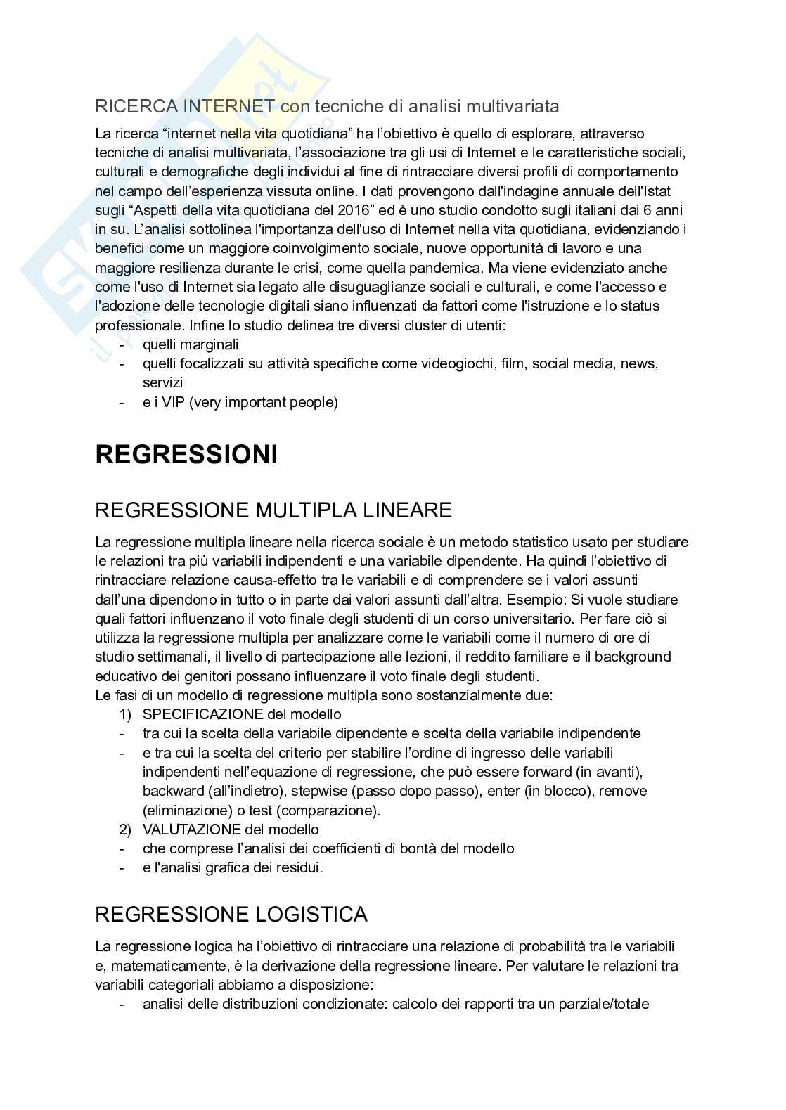 Riassunto esame Metodologia della ricerca sociale e analisi dei consumi, Prof. Fornari Rita, libro consigliato Metodologia e tecniche della ricerca sociale, Corbetta, Piergiorgio Pag. 31