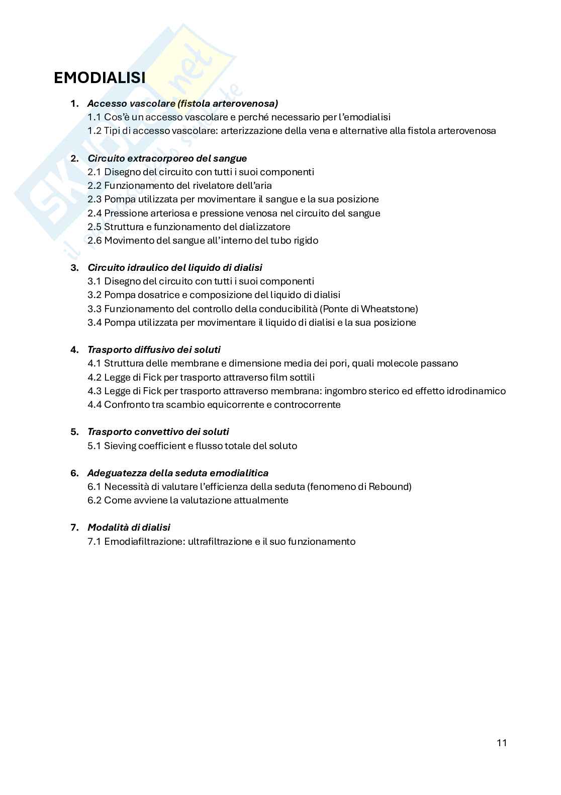 Appunti teoria Applicazioni ingegneristiche in ambito biomedico Pag. 11