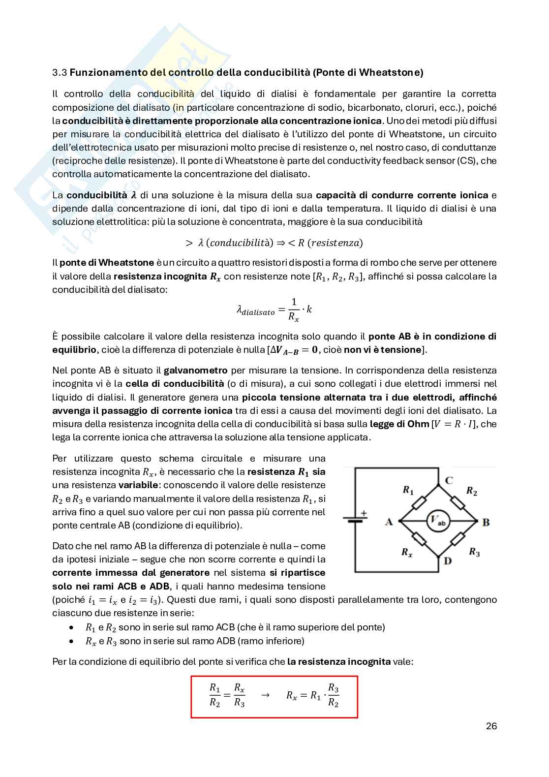 Appunti teoria Applicazioni ingegneristiche in ambito biomedico Pag. 26