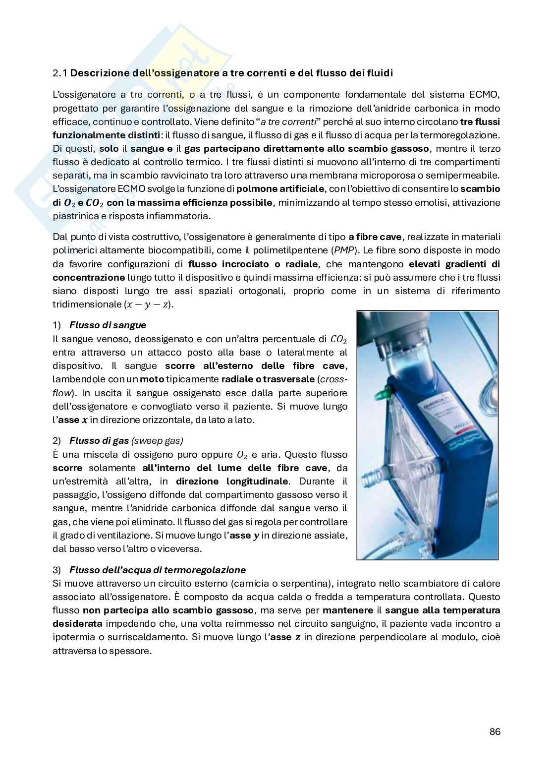 Appunti teoria Applicazioni ingegneristiche in ambito biomedico Pag. 86