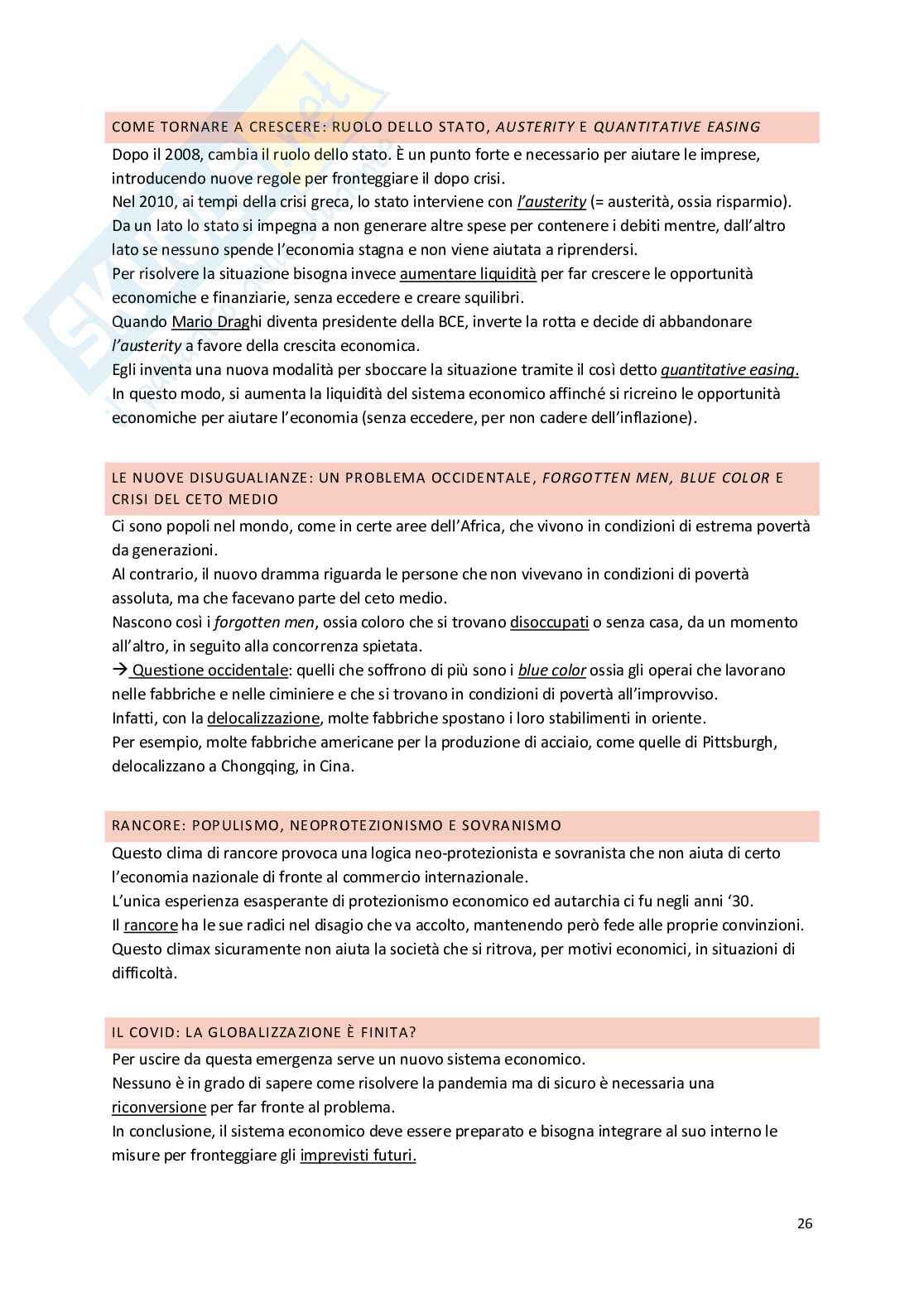 Storia economica Pag. 26